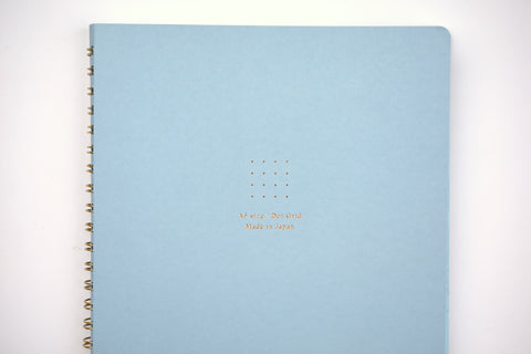 MD Ring Notebook Soft Color - A5 - Dot Grid - Blue