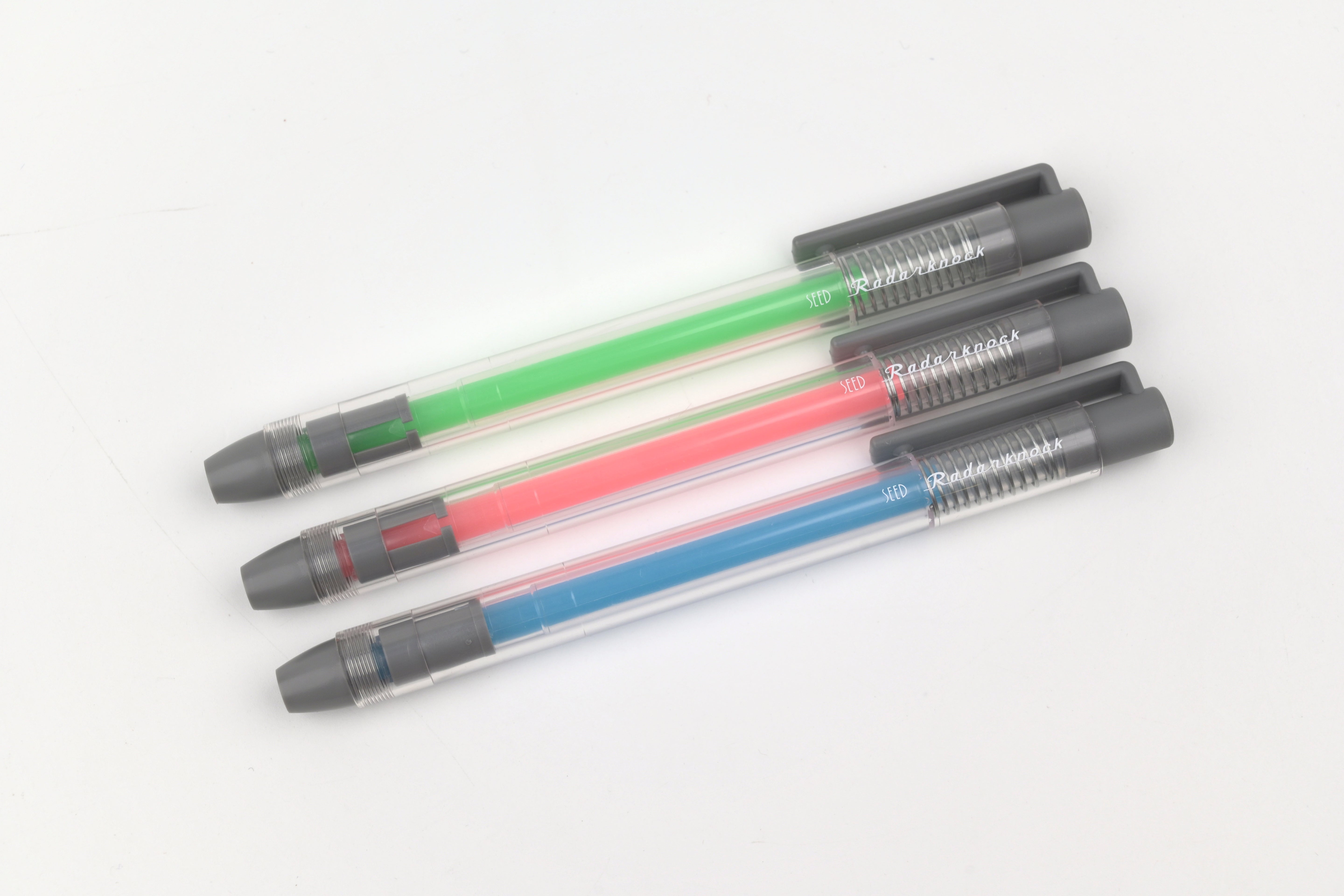 SEED Radar Knock Mechanical Eraser - Neon Color