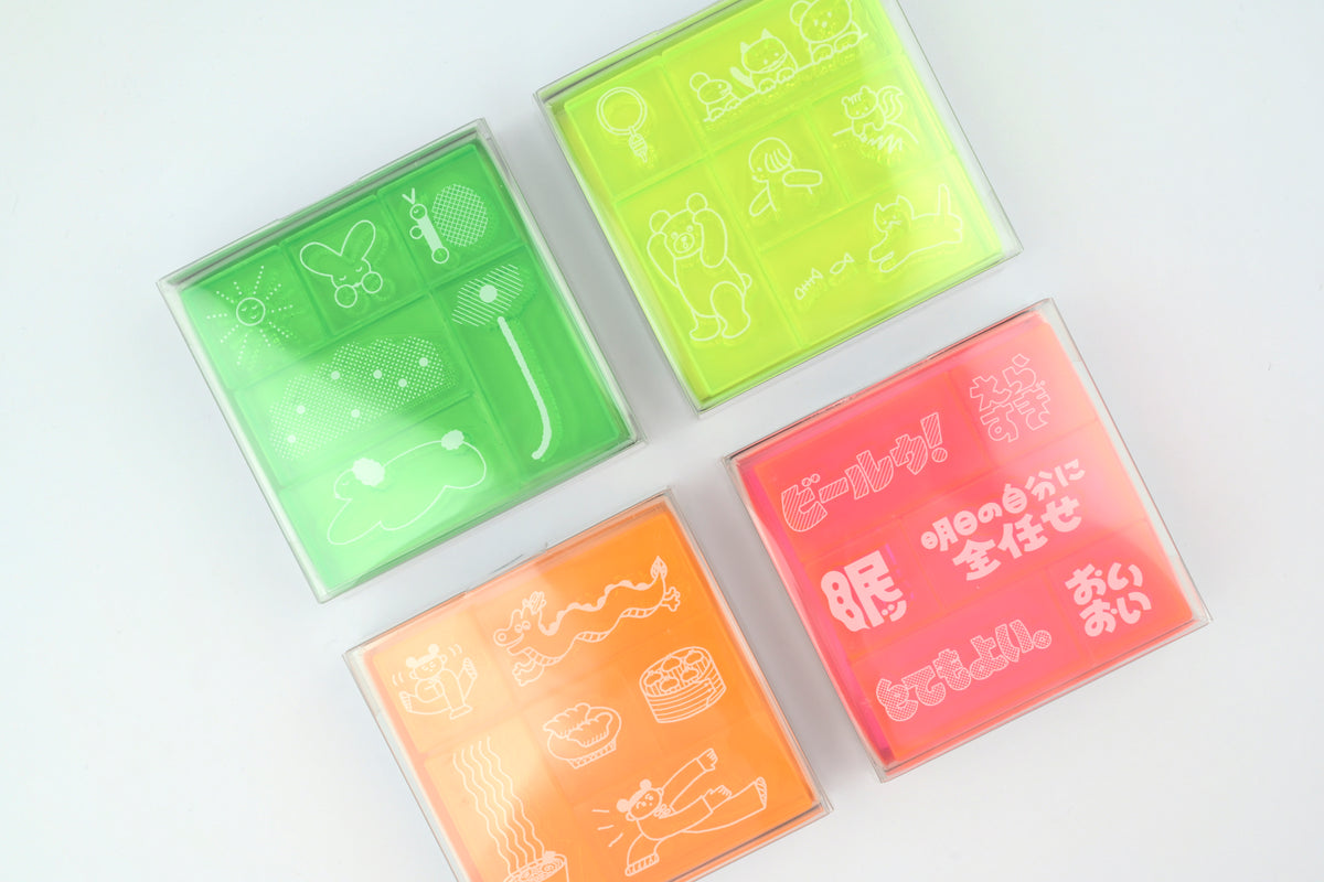 Hitotoki Kori Jirushi Stamp Set - Set of 6 - 3rd Edition