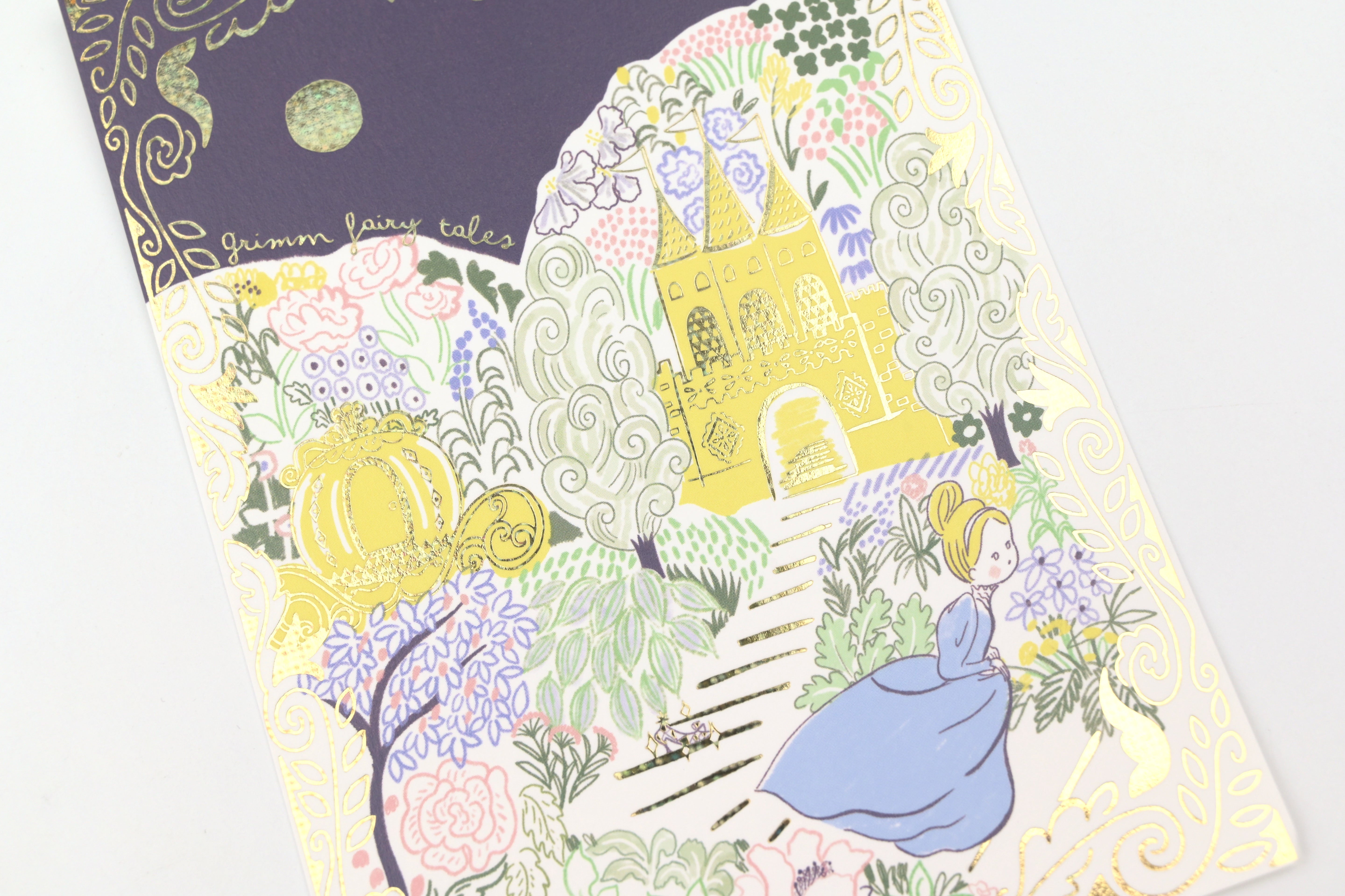 SEAL-DO Foil-stamped Postcard - Fairytale Jewel - Cinderella