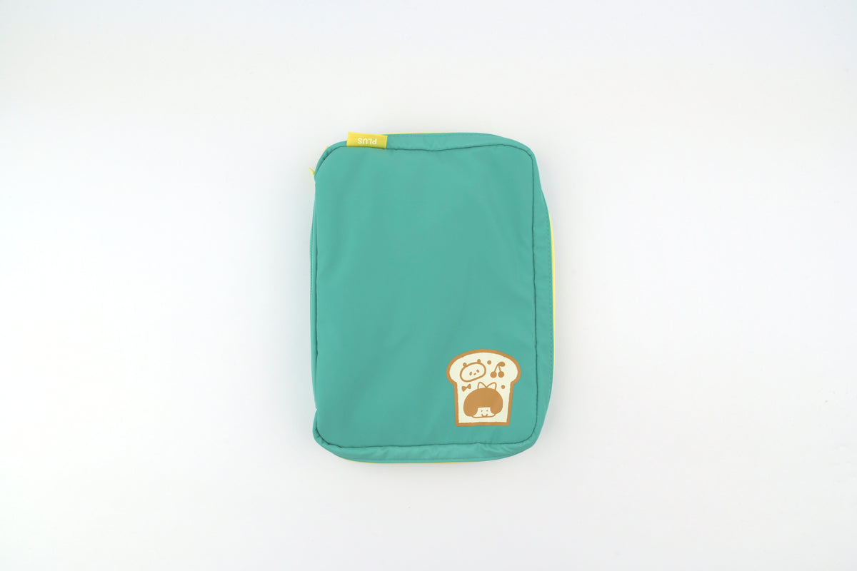 PLUS x mizutama Notebook Pouch Set - Morning Green - Limited Edition