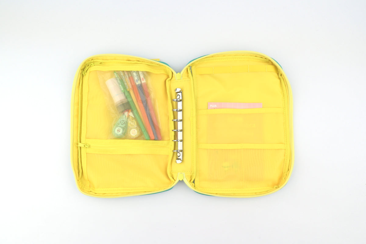 PLUS x mizutama Notebook Pouch Set - Morning Green - Limited Edition