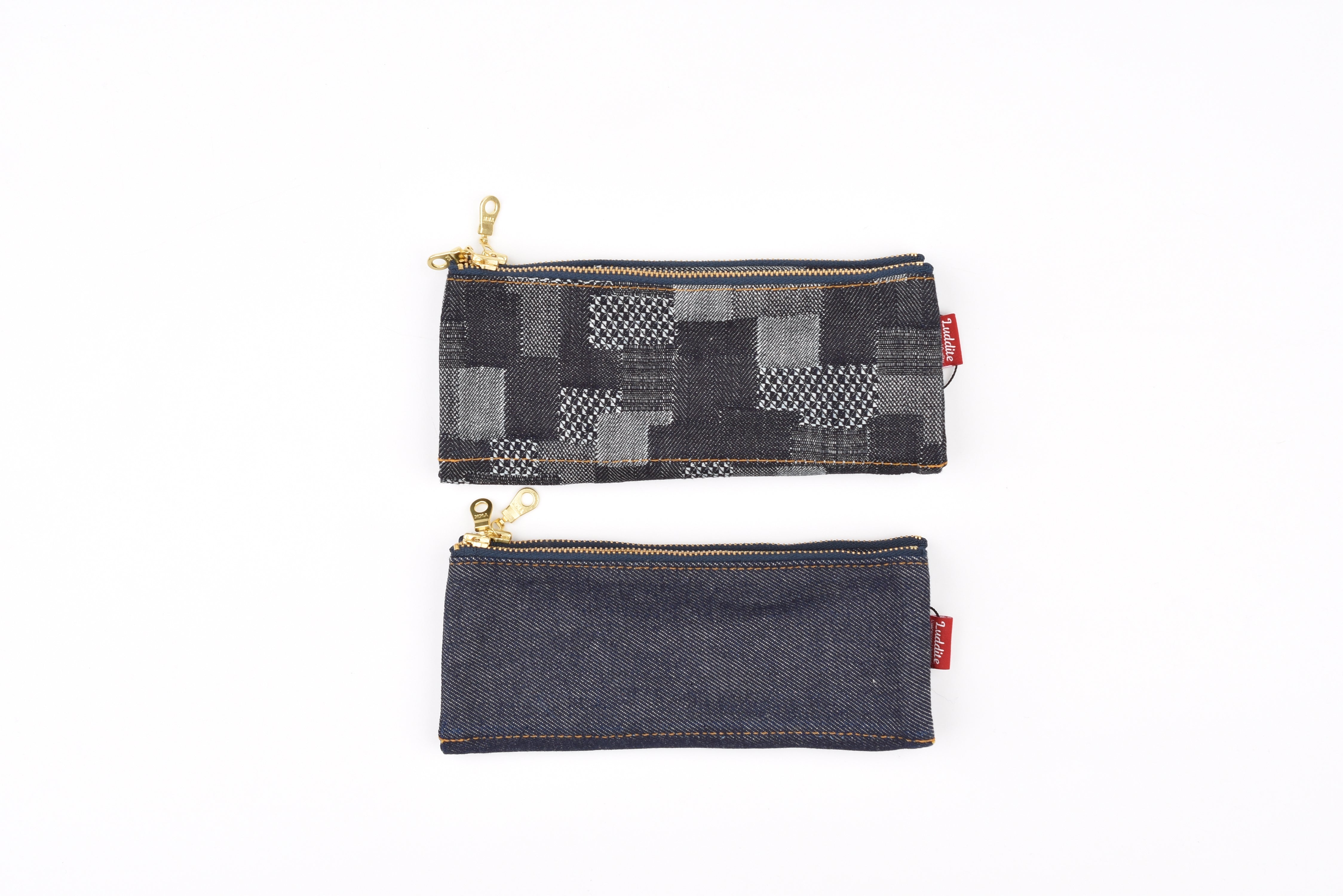 LUDDITE Bendy Pen Case - Denim