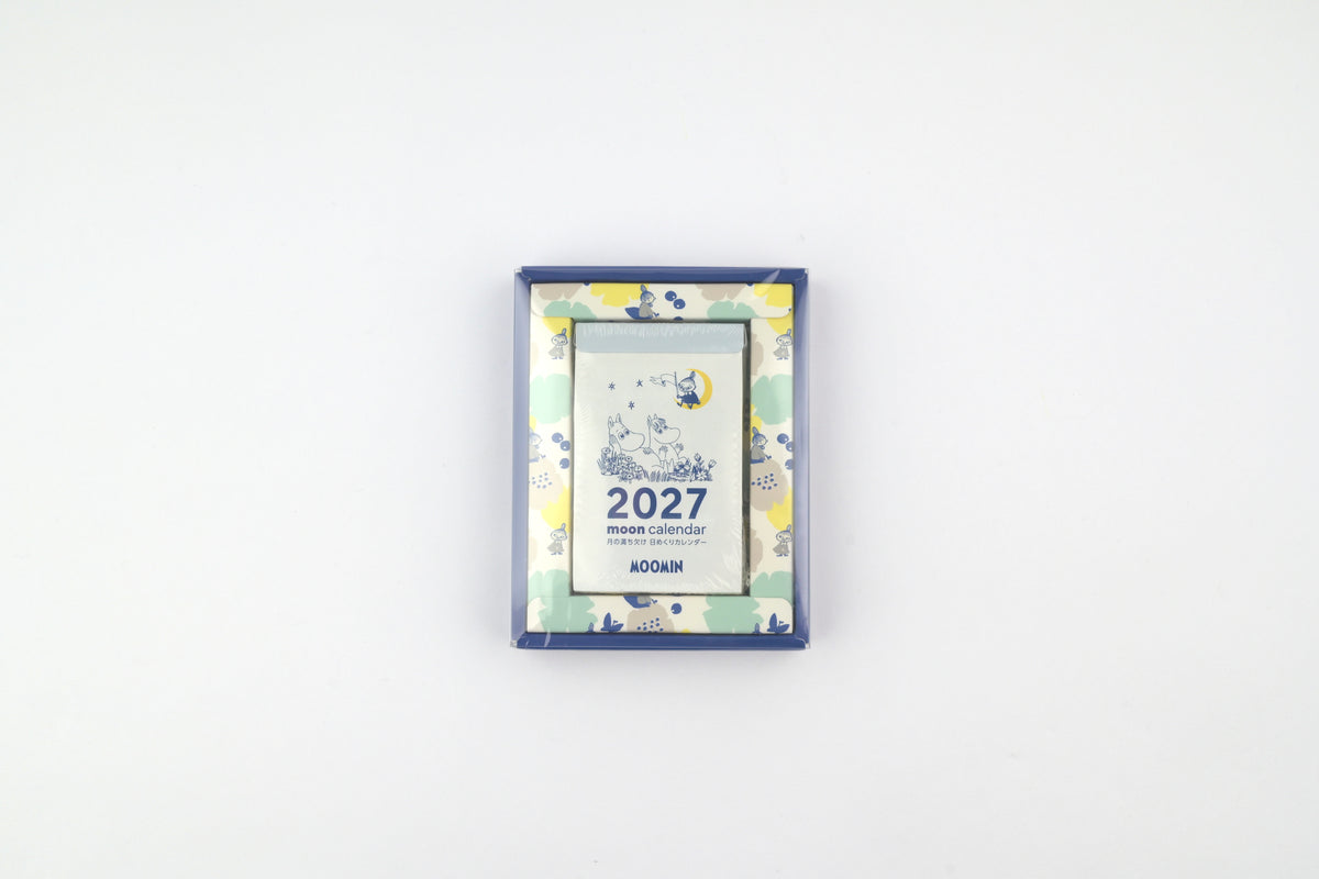 Shinnippon 2027 - Moomin Moon Phases Daily Calendar