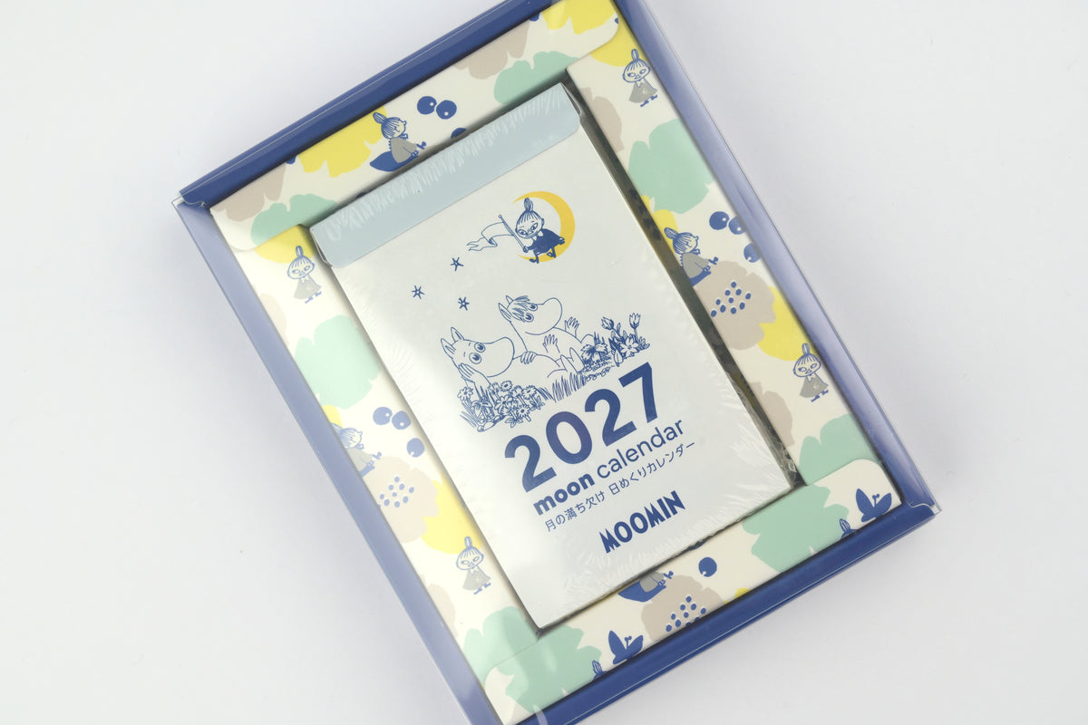 Shinnippon 2027 - Moomin Moon Phases Daily Calendar