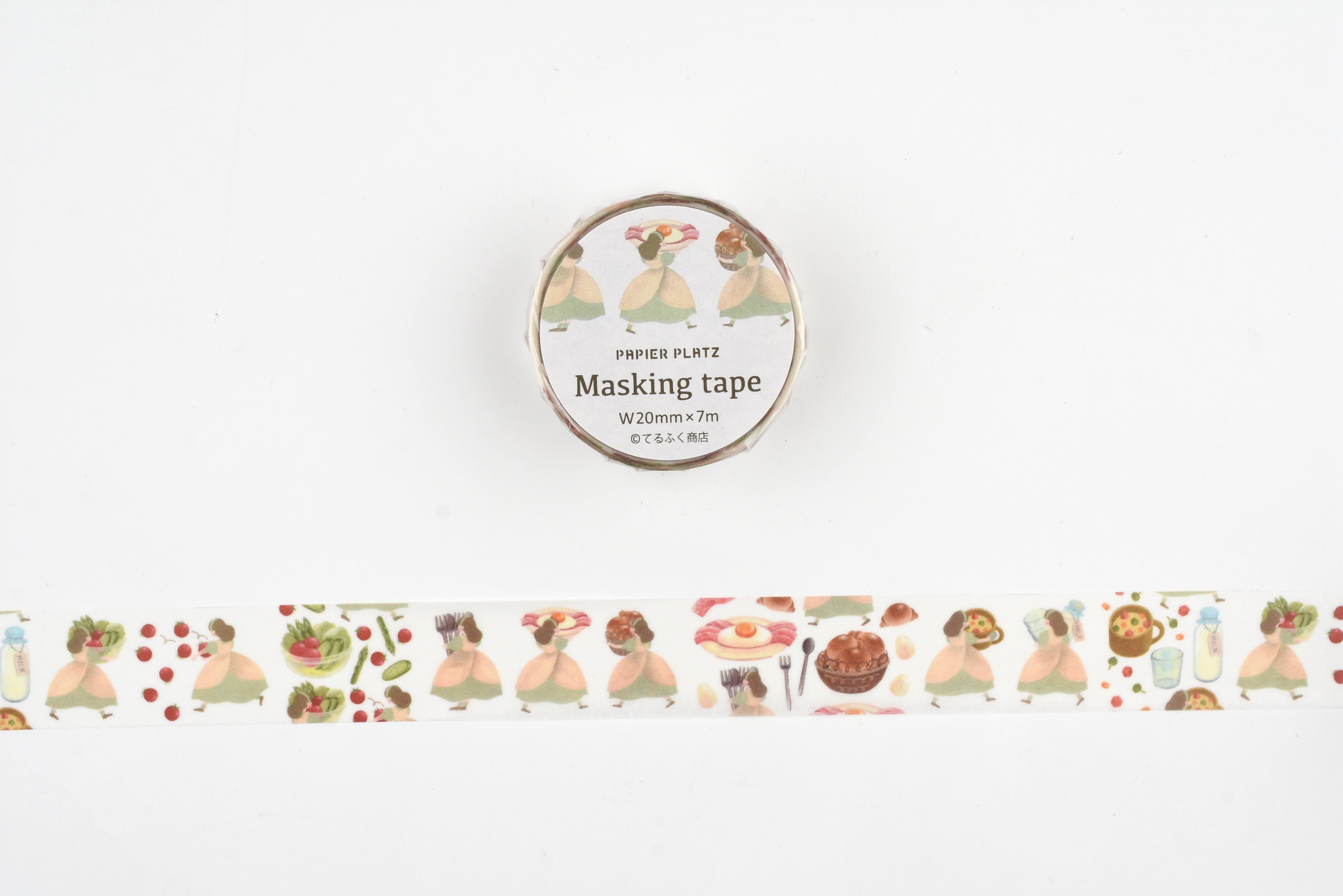 Papier Platz x Terufuku Shoten Masking Tape