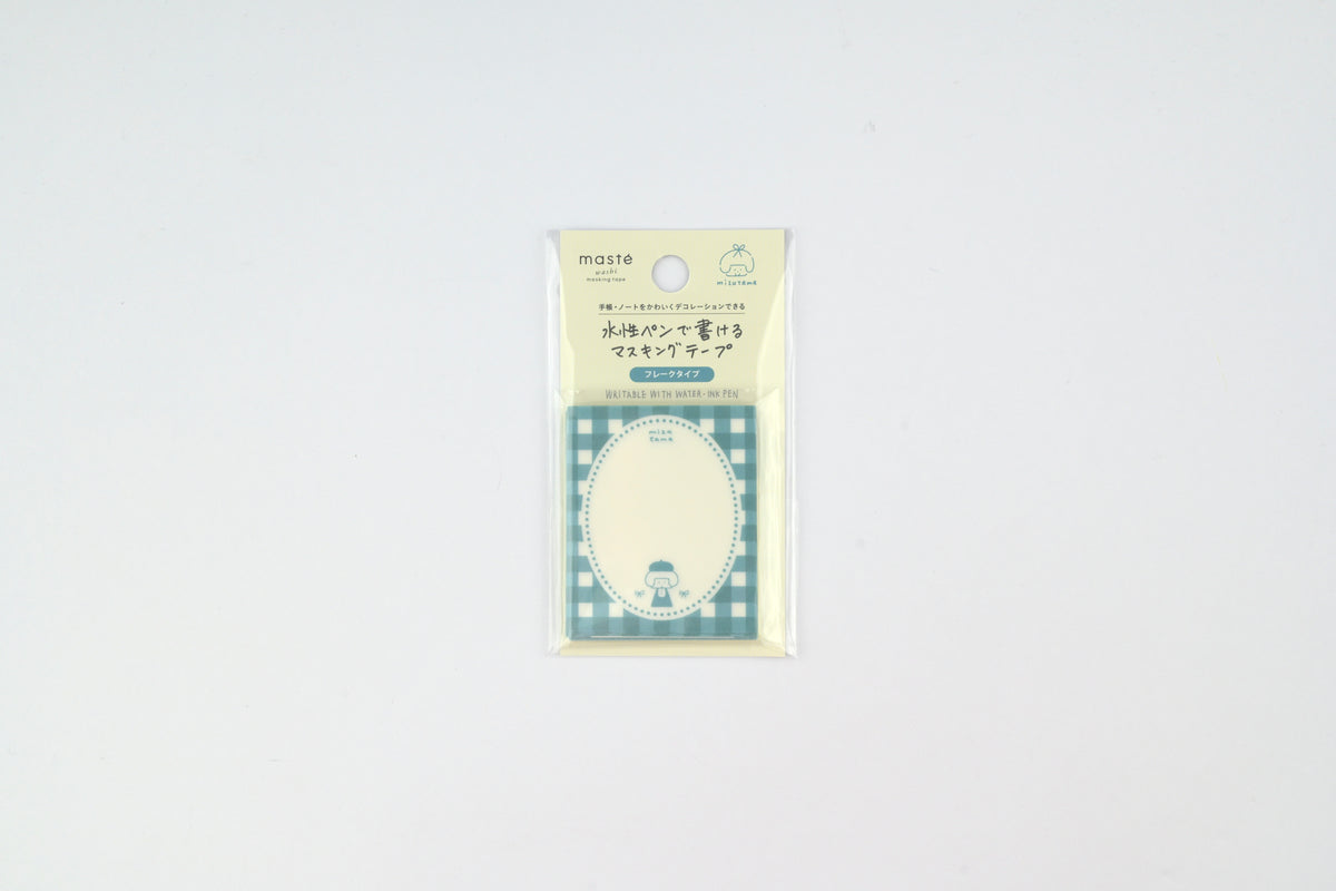 MARK'S x mizutama Masté Writable Flake Washi Tape Sheets - Flower