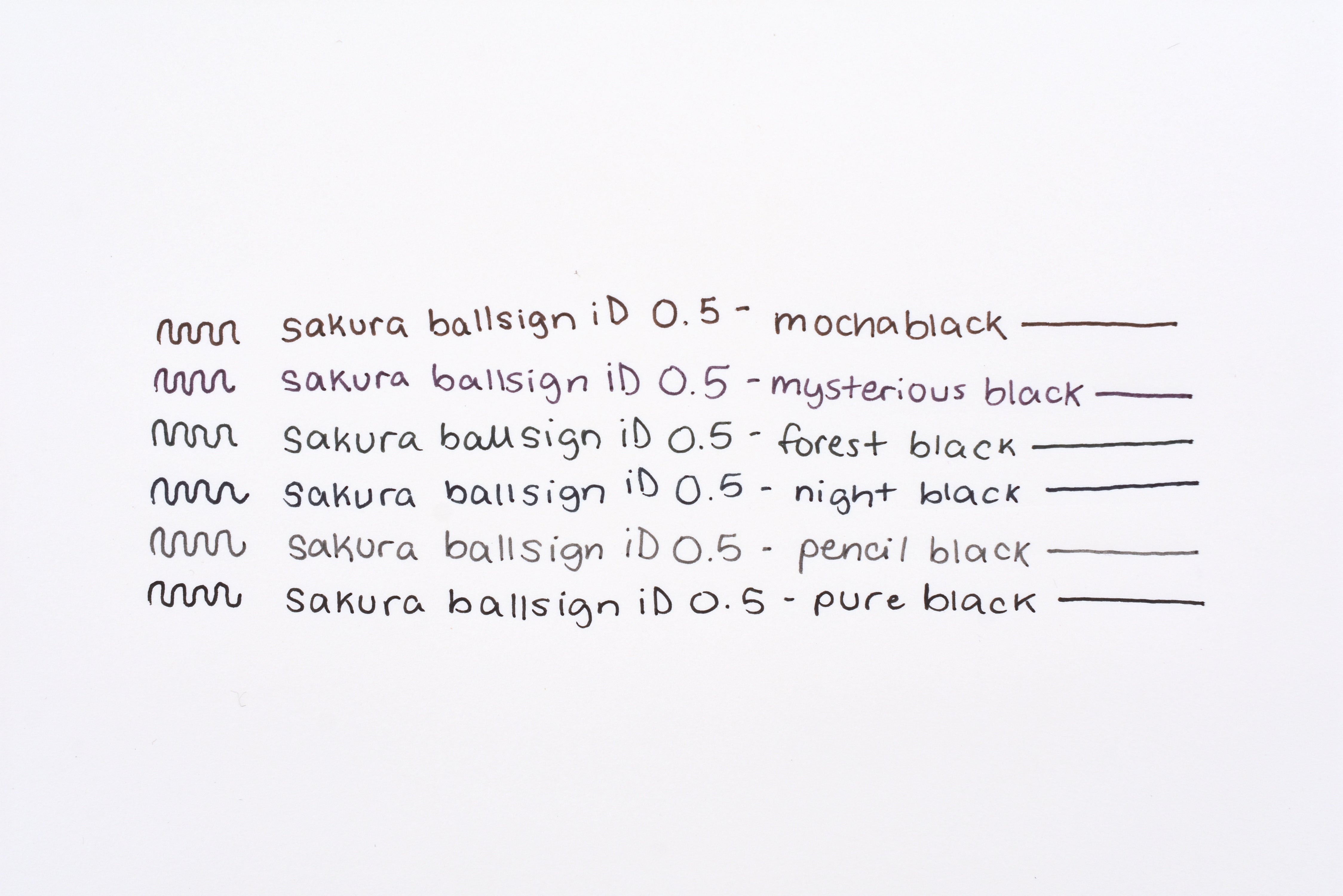 Sakura Ballsign iD Single Refill - 0.5mm – Yoseka Stationery