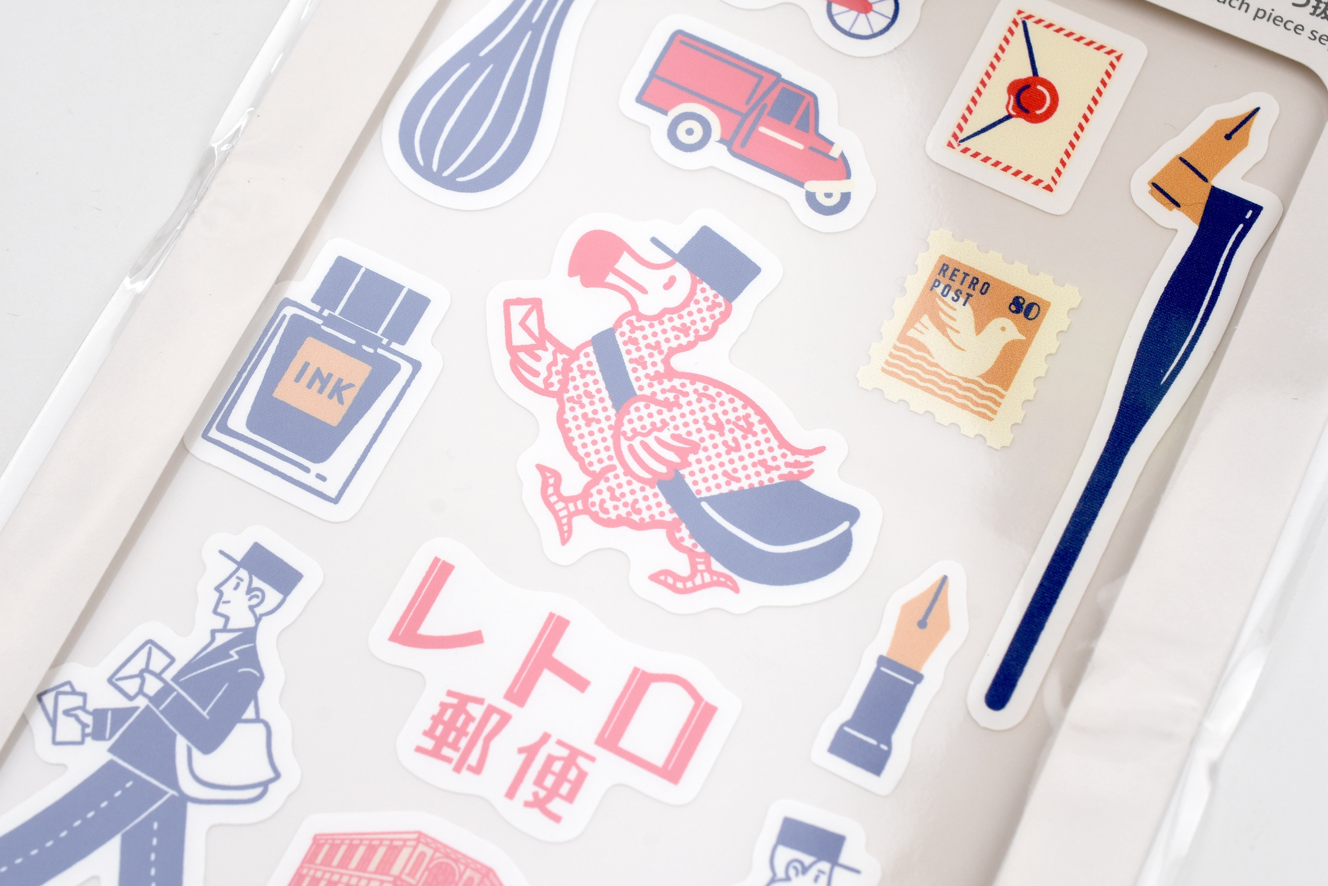 SANBY x Ob1 Multi-Sticker - Retro Postal