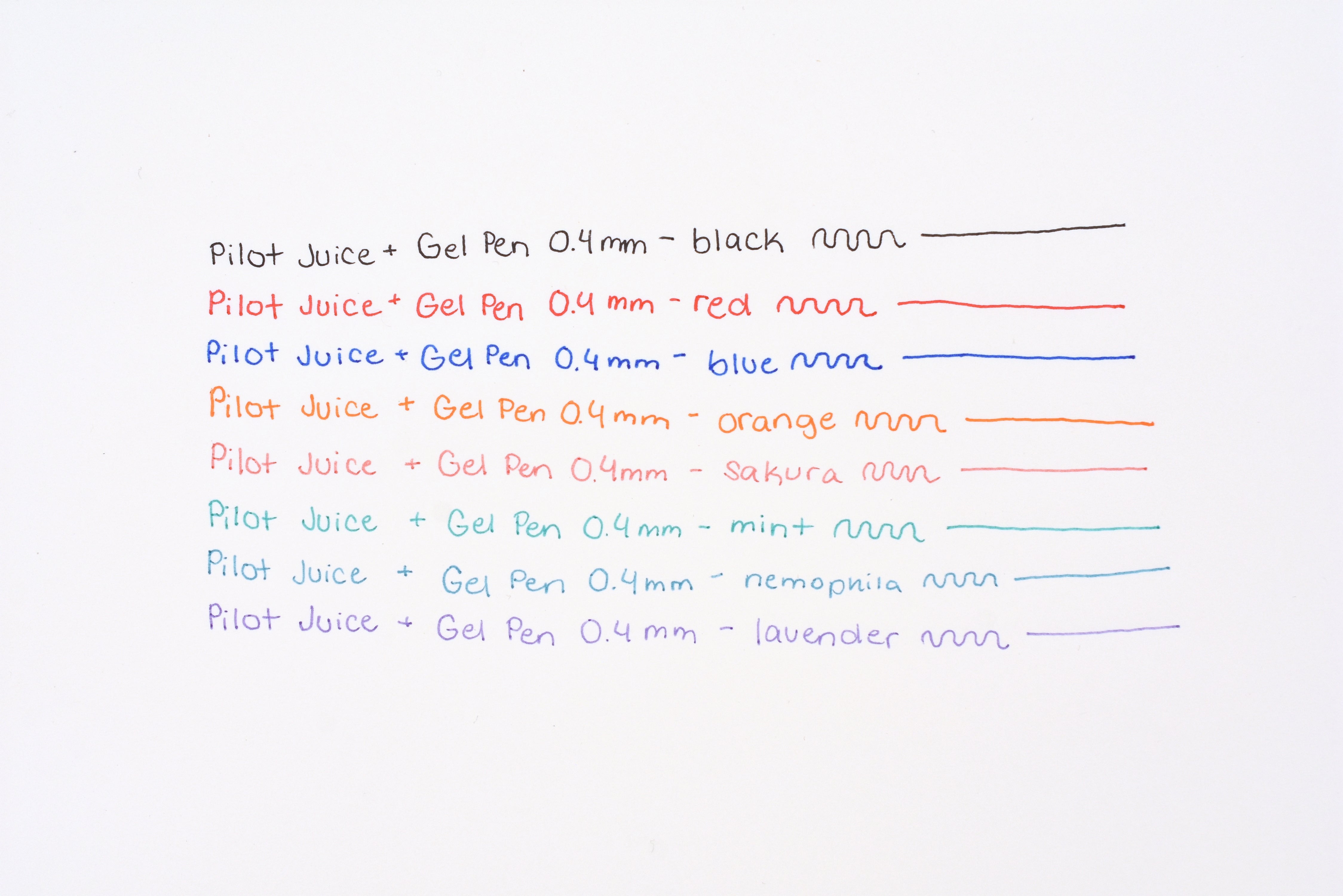 Pilot Juice+ Gel Pen - 0.4mm – Yoseka Stationery