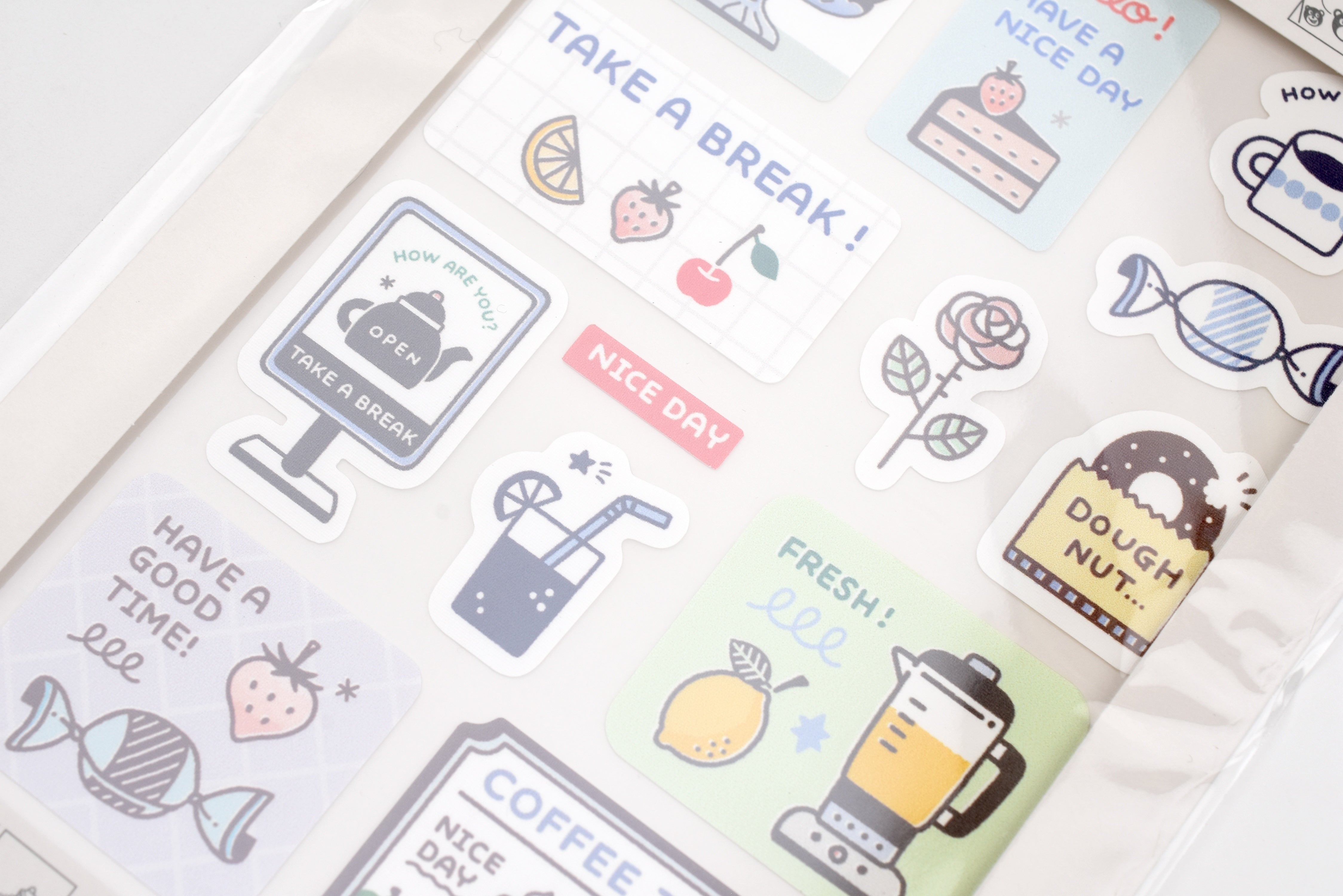 eric x SANBY Multi-Sticker - Tea Time