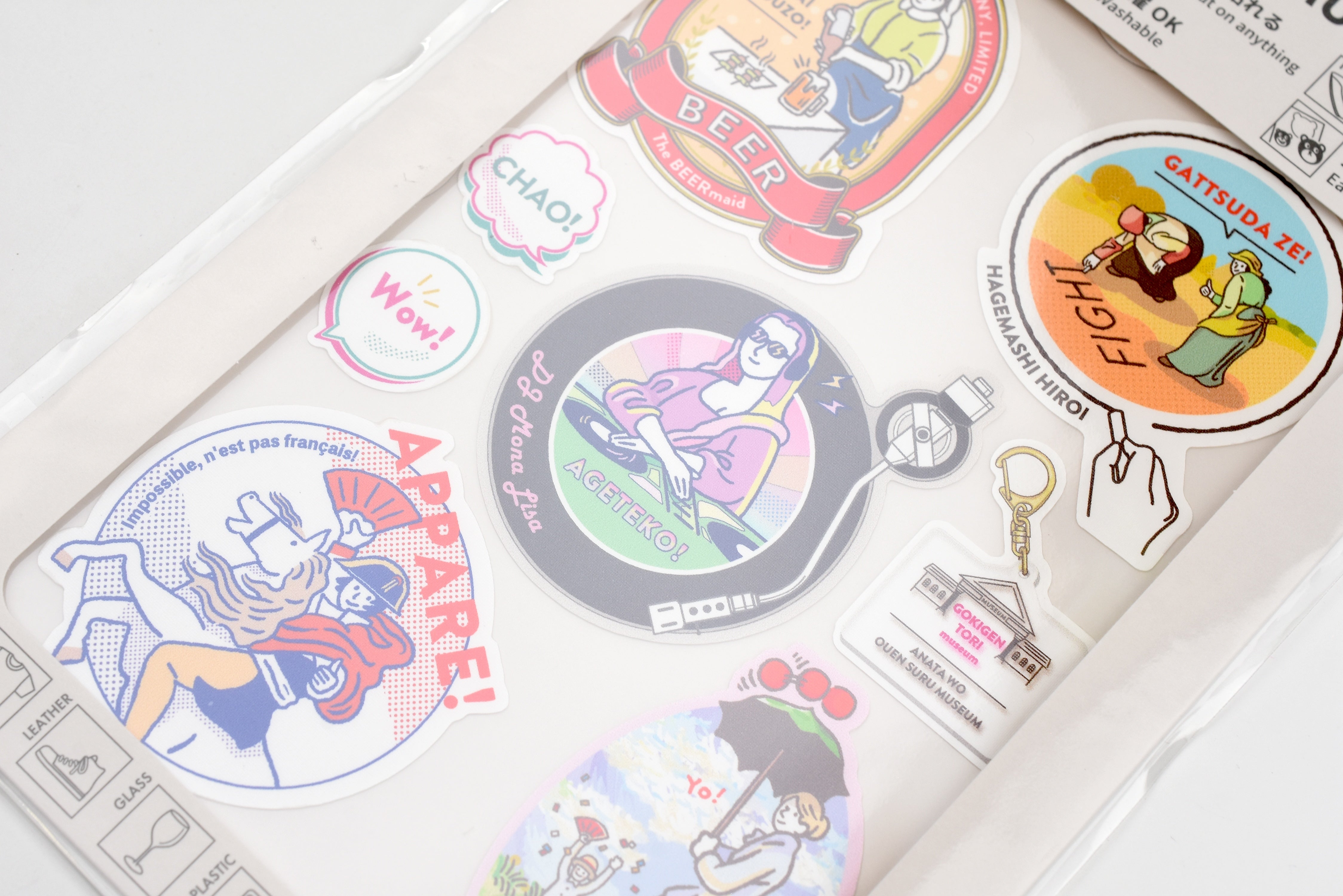 SANBY Gokigentori Museum Multi-Sticker - DJ Apparel