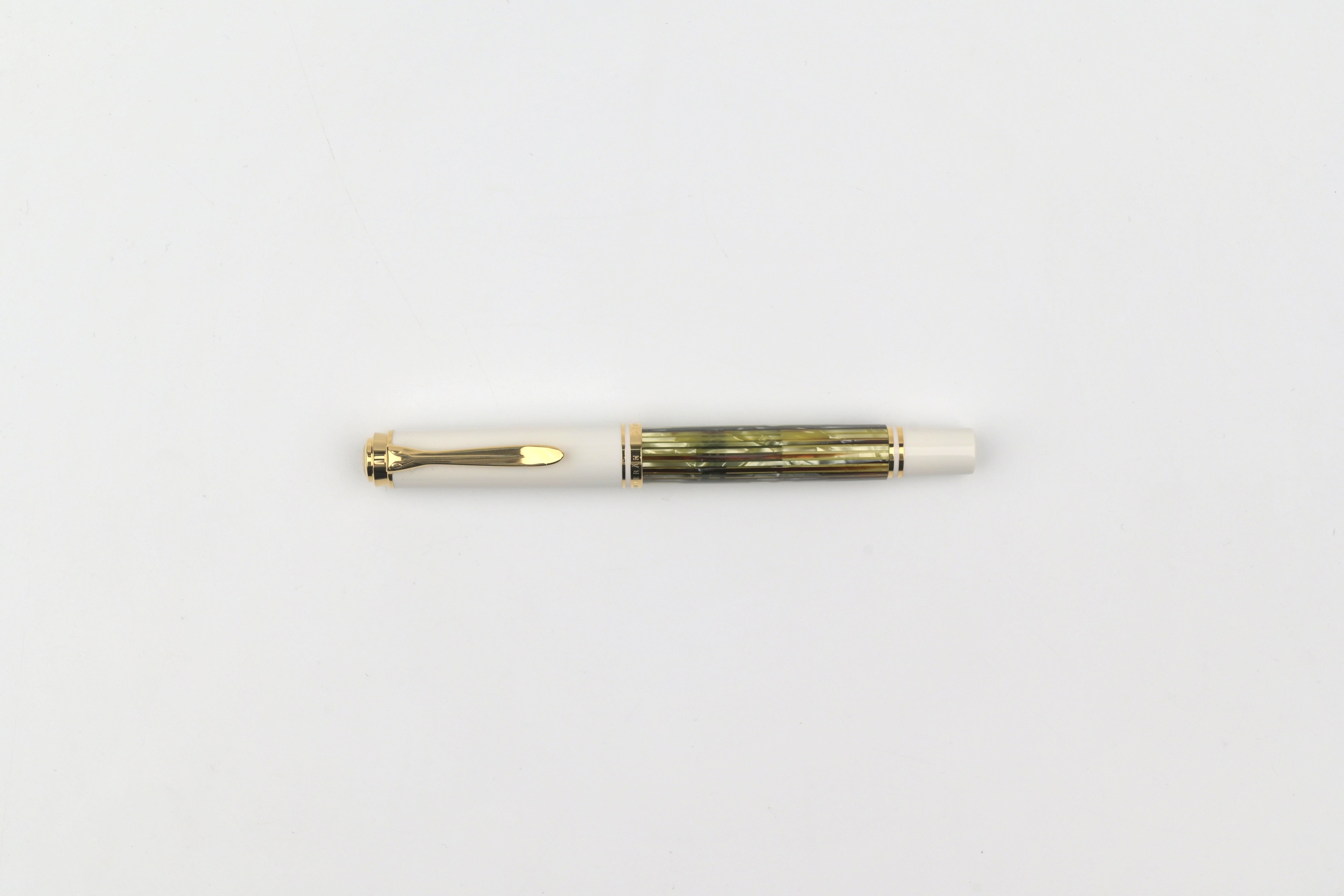 Pelikan M400 Fountain Pen - Souverän - Tortoiseshell White