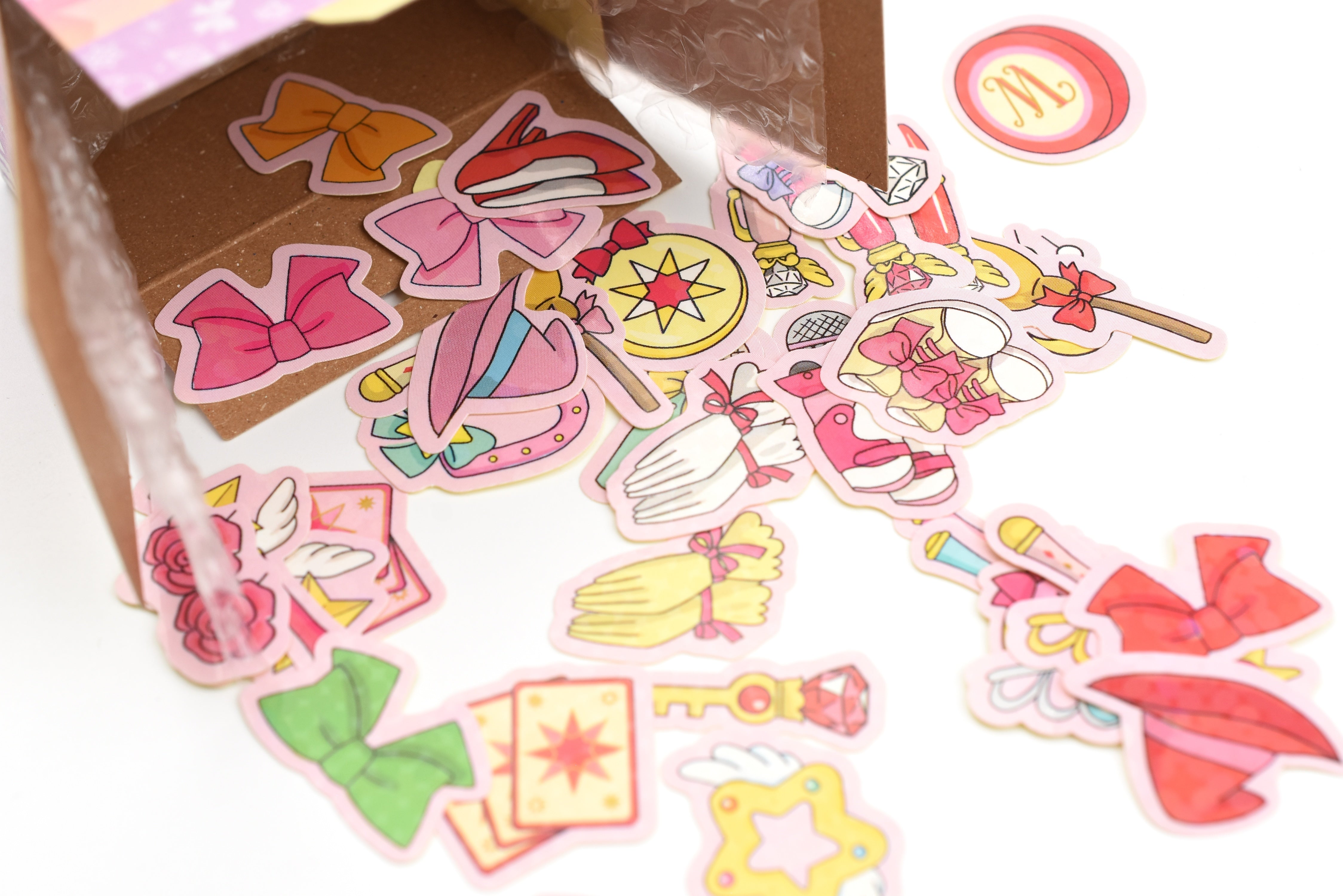 Greeting Life Flake Stickers - Magical Girl