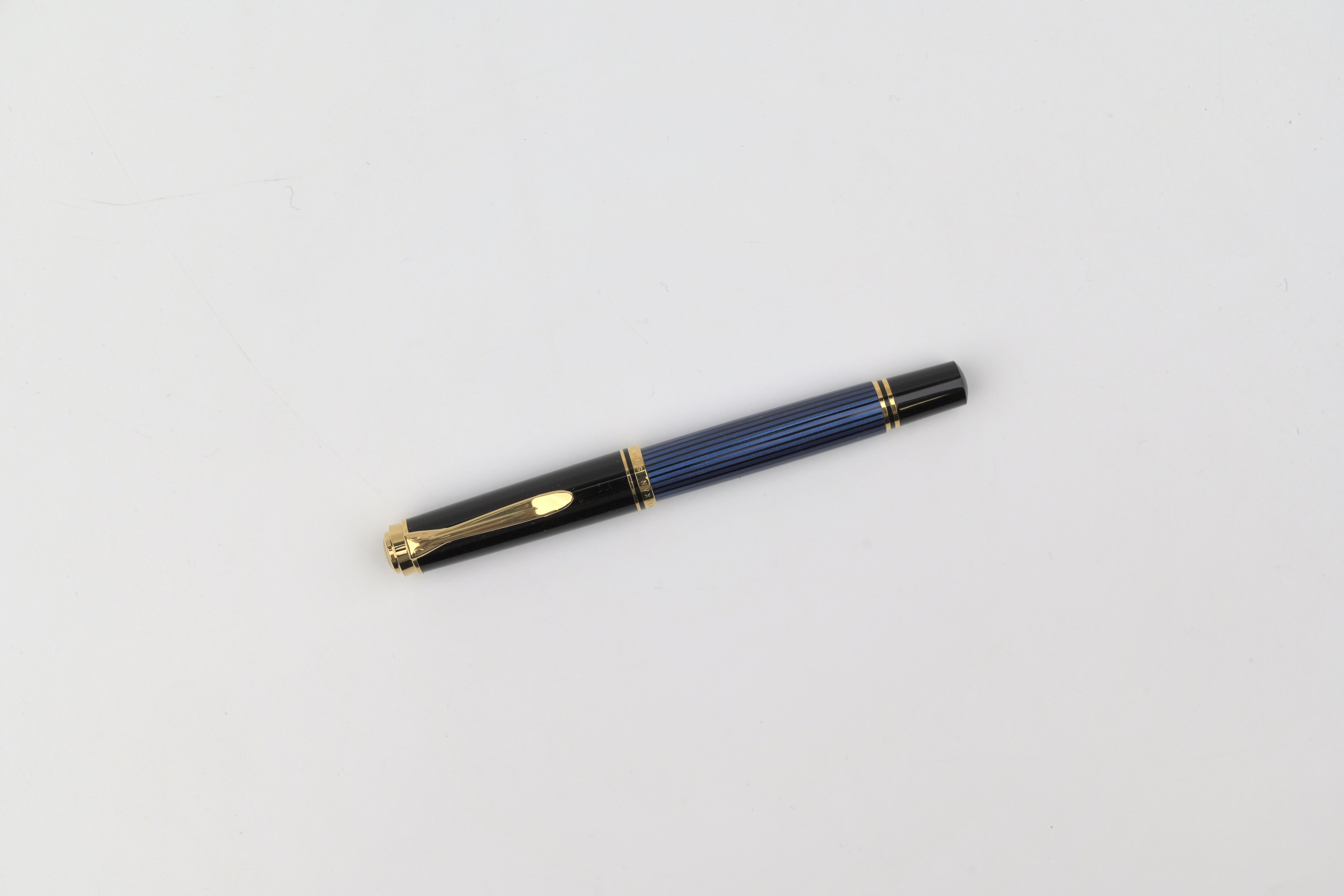 Pelikan M400 Fountain Pen - Souverän - Black-Blue