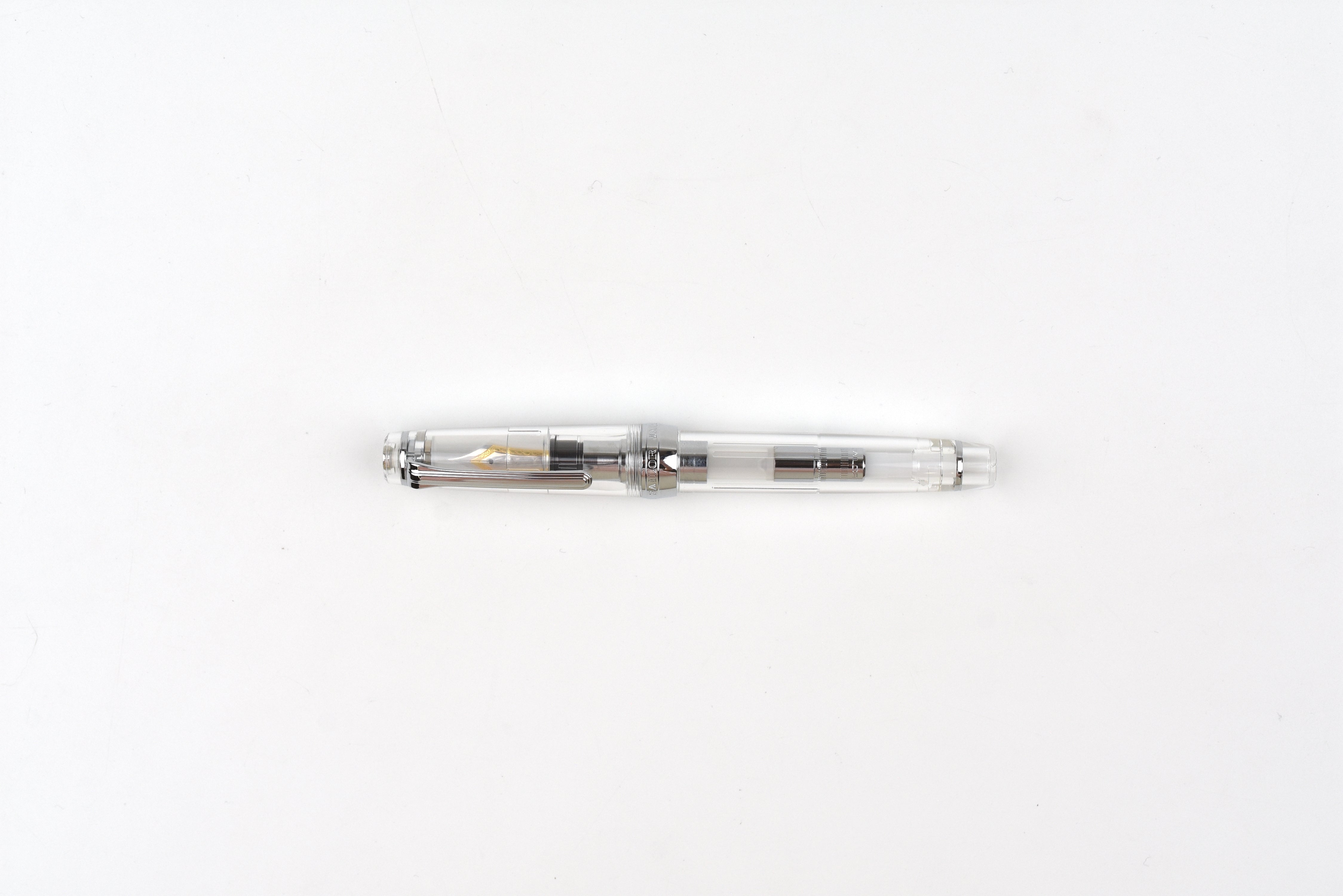 Sailor Pro Gear Fountain Pen – Transparent/Silver Trim