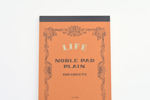 Life Noble Note Pad - A5 - Plain
