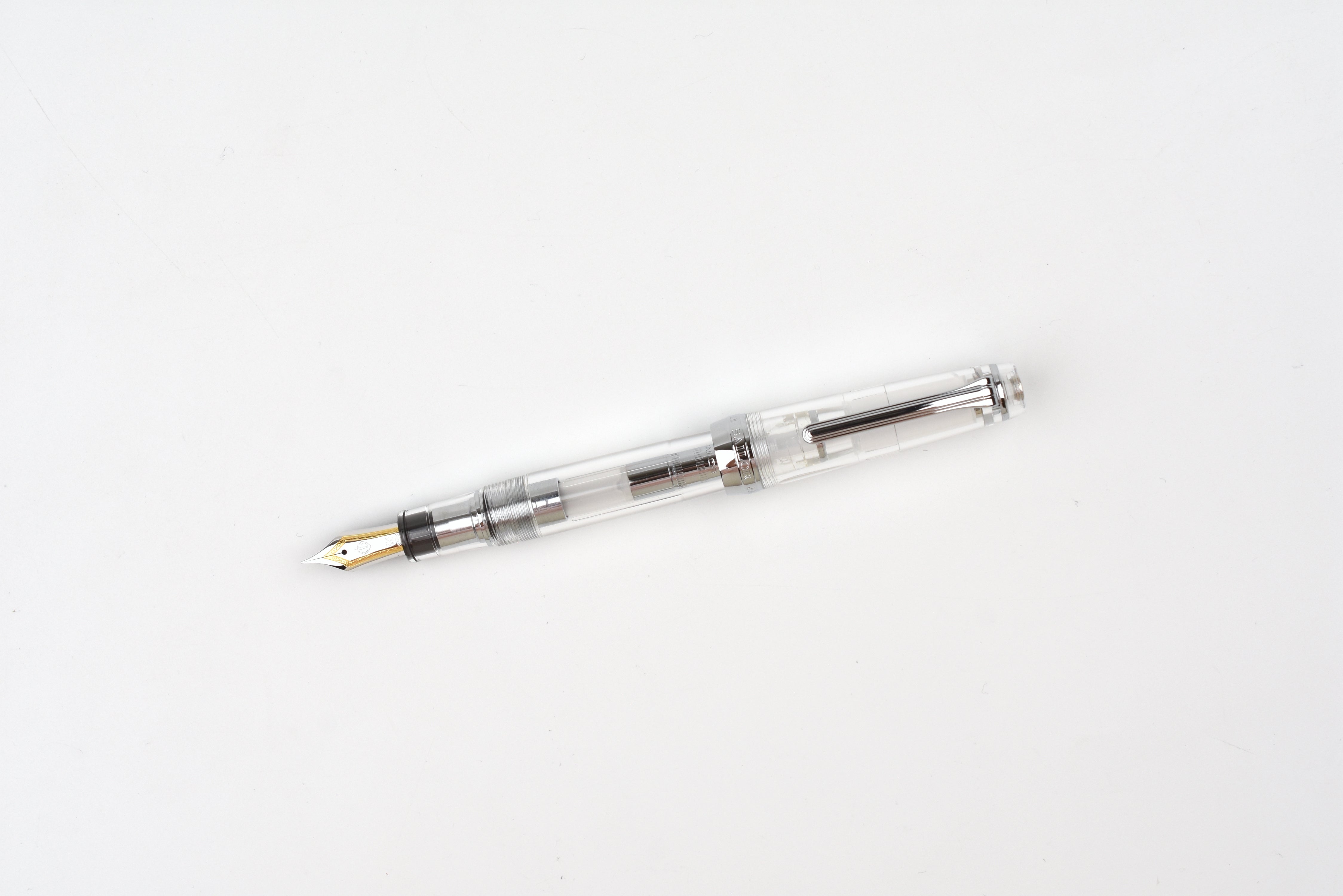Sailor Pro Gear Fountain Pen – Transparent/Silver Trim