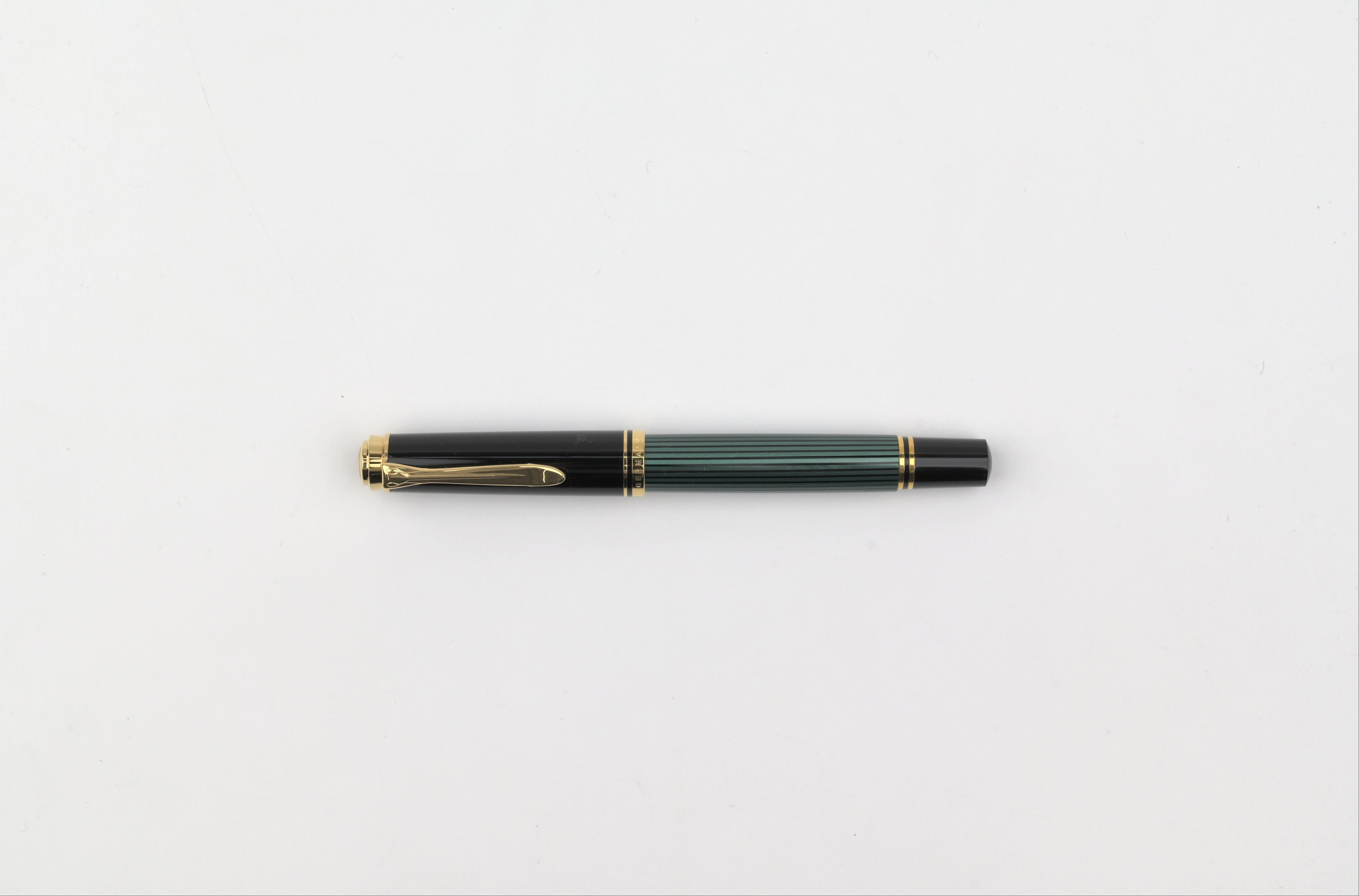 Pelikan M400 Fountain Pen - Souverän - Black-Green