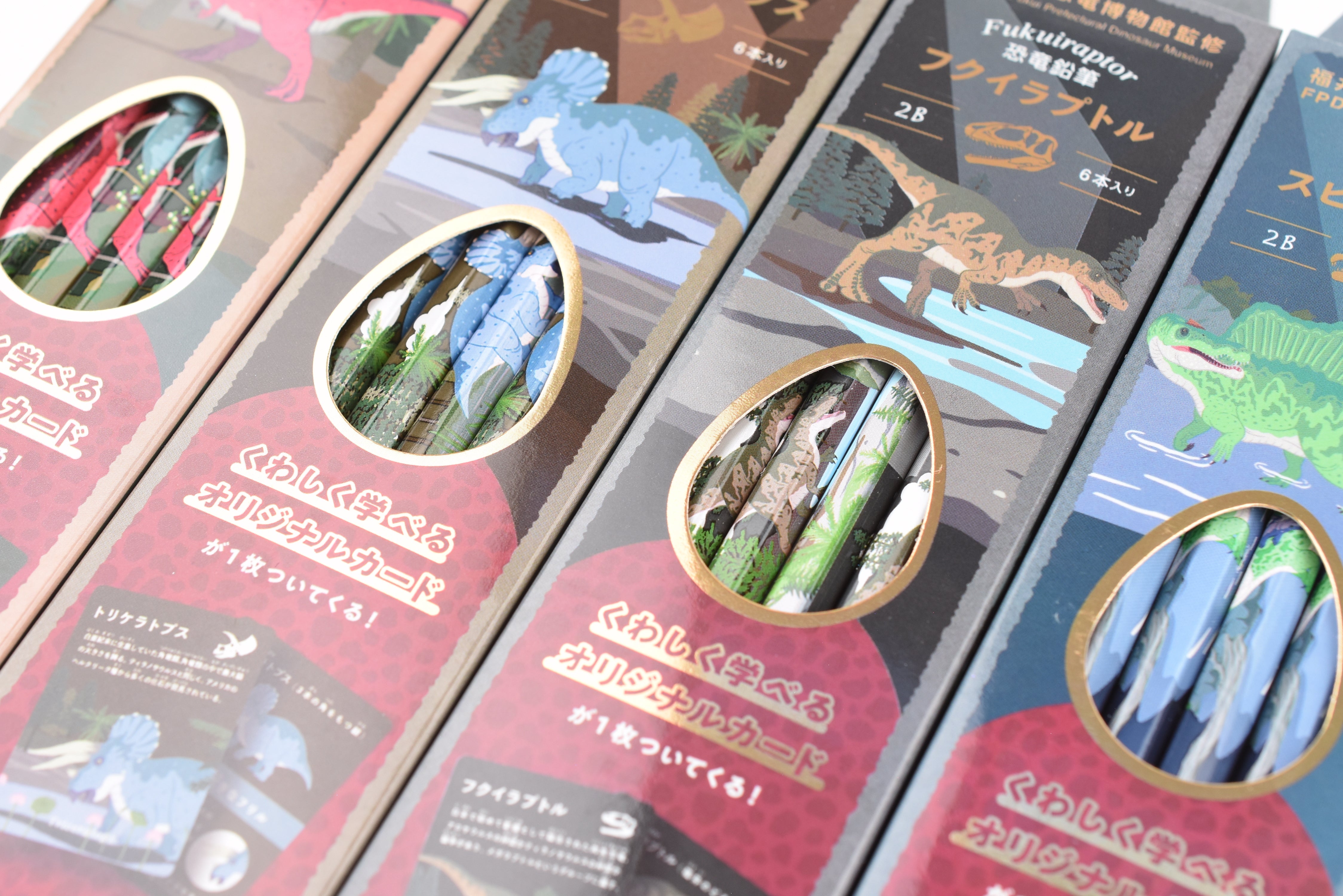 Tombow Dinosaur Pencils - 2B - Limited Edition