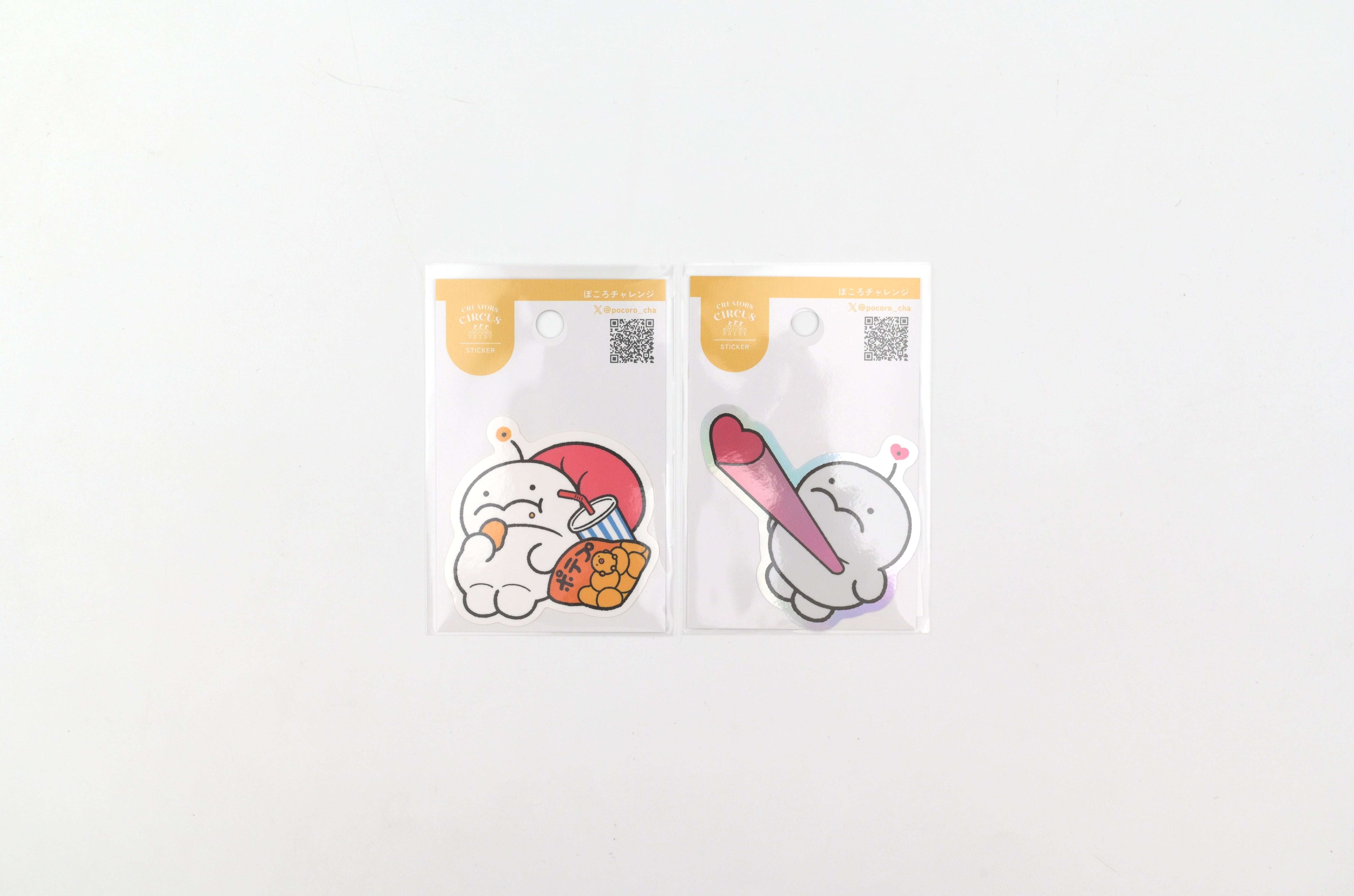 Frontier - CREATORS CIRCUS Sticker - Pokoro Challenge (ぽころチャレンジ)