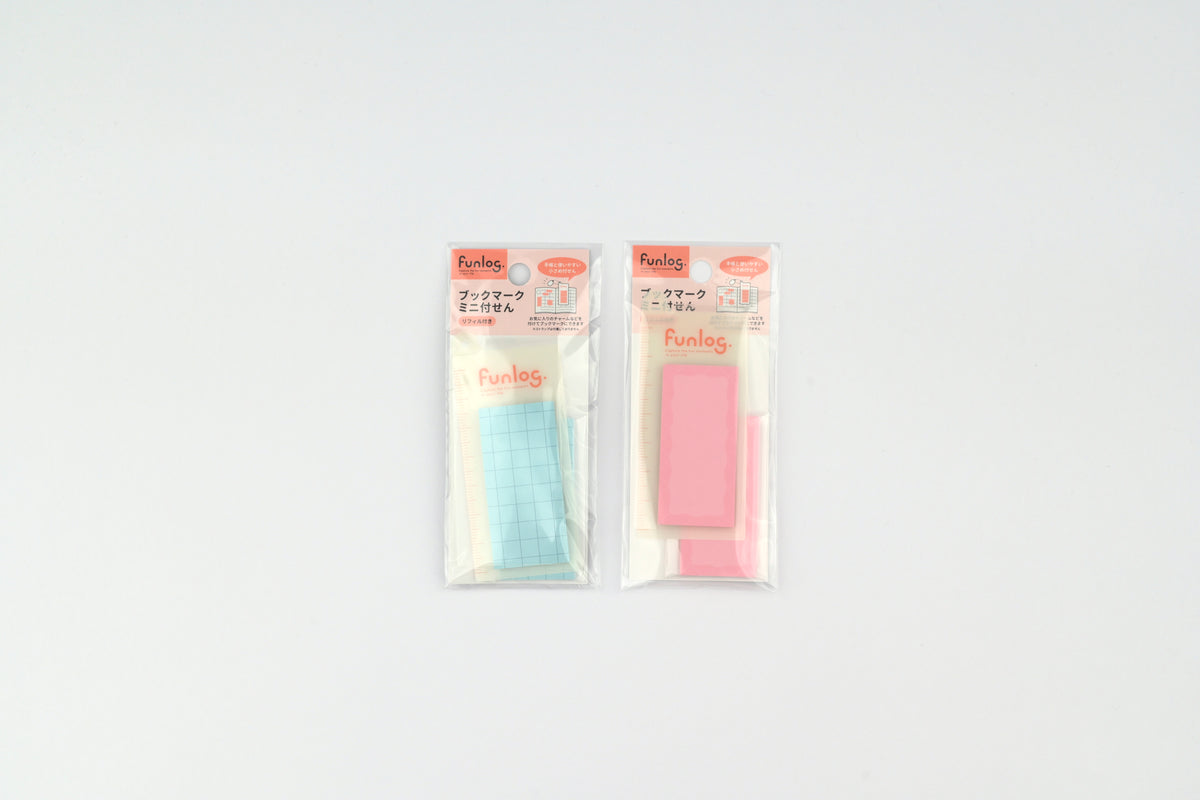 Mark's funlog Bookmark Mini Sticky Notes with Refill - Single Pattern