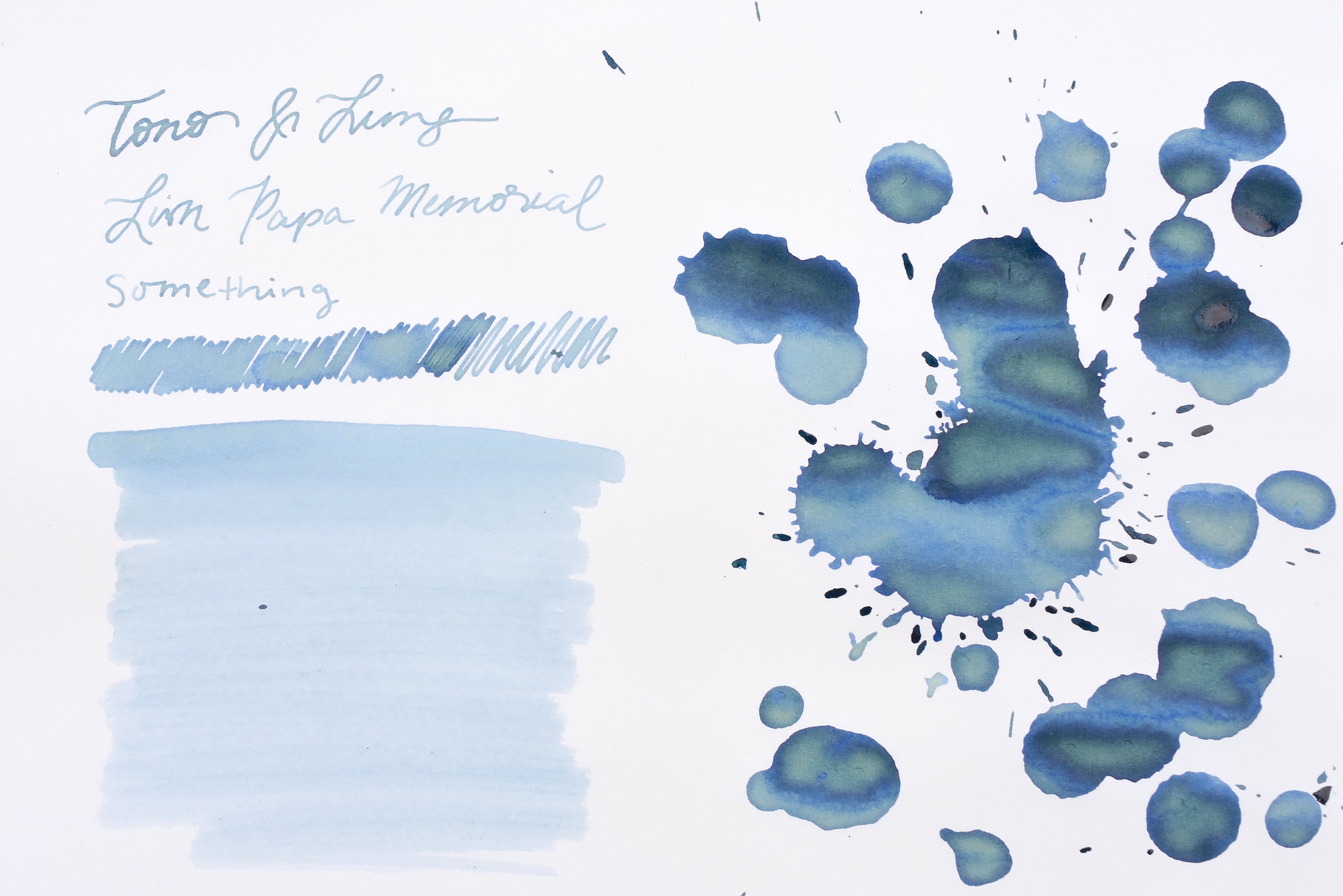 Tono & Lims Ink Bottle - Lim Papa Memorial - Something - 30ml