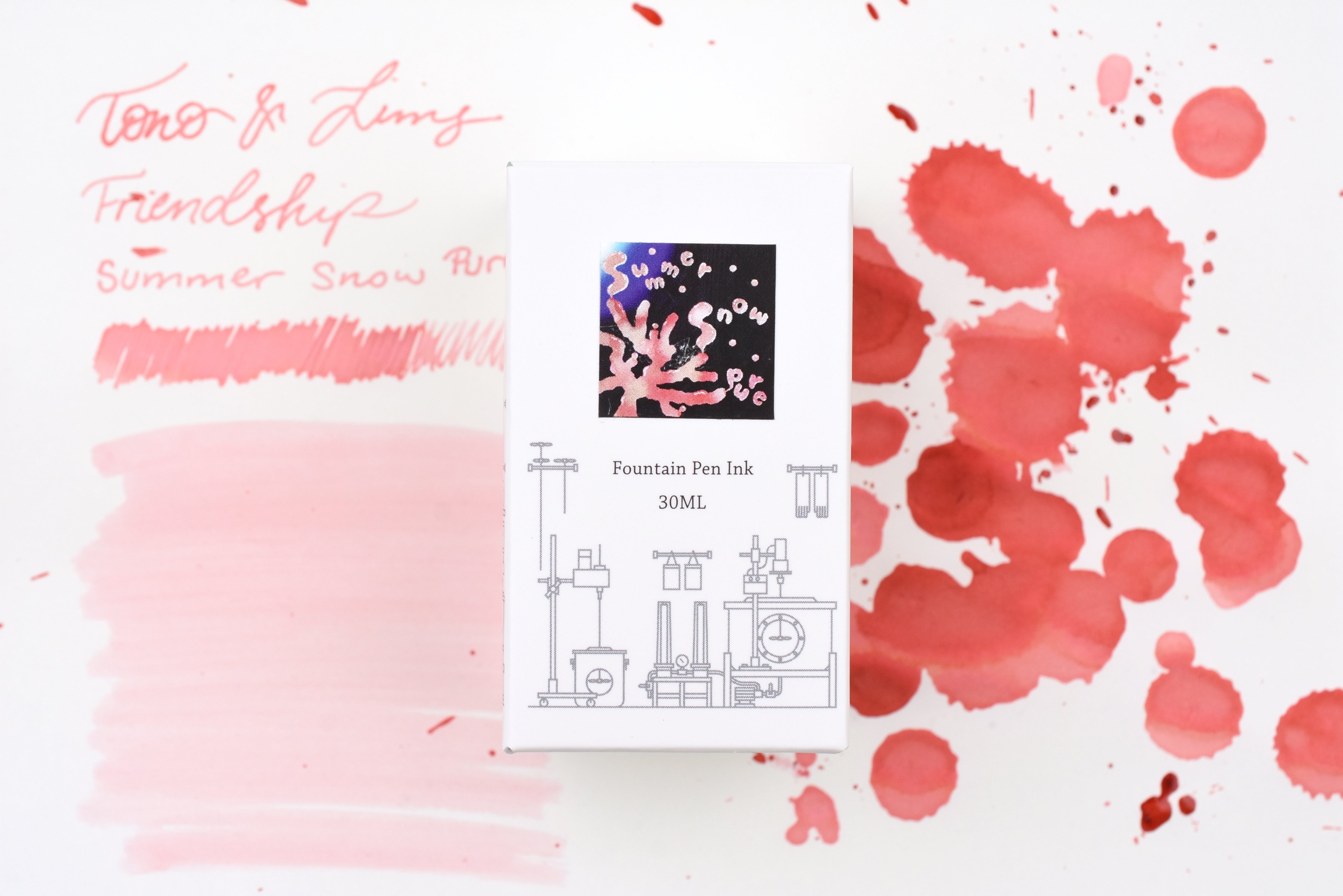 Tono & Lims Ink Bottle - Friendship - Summer Snow Pure - 30ml