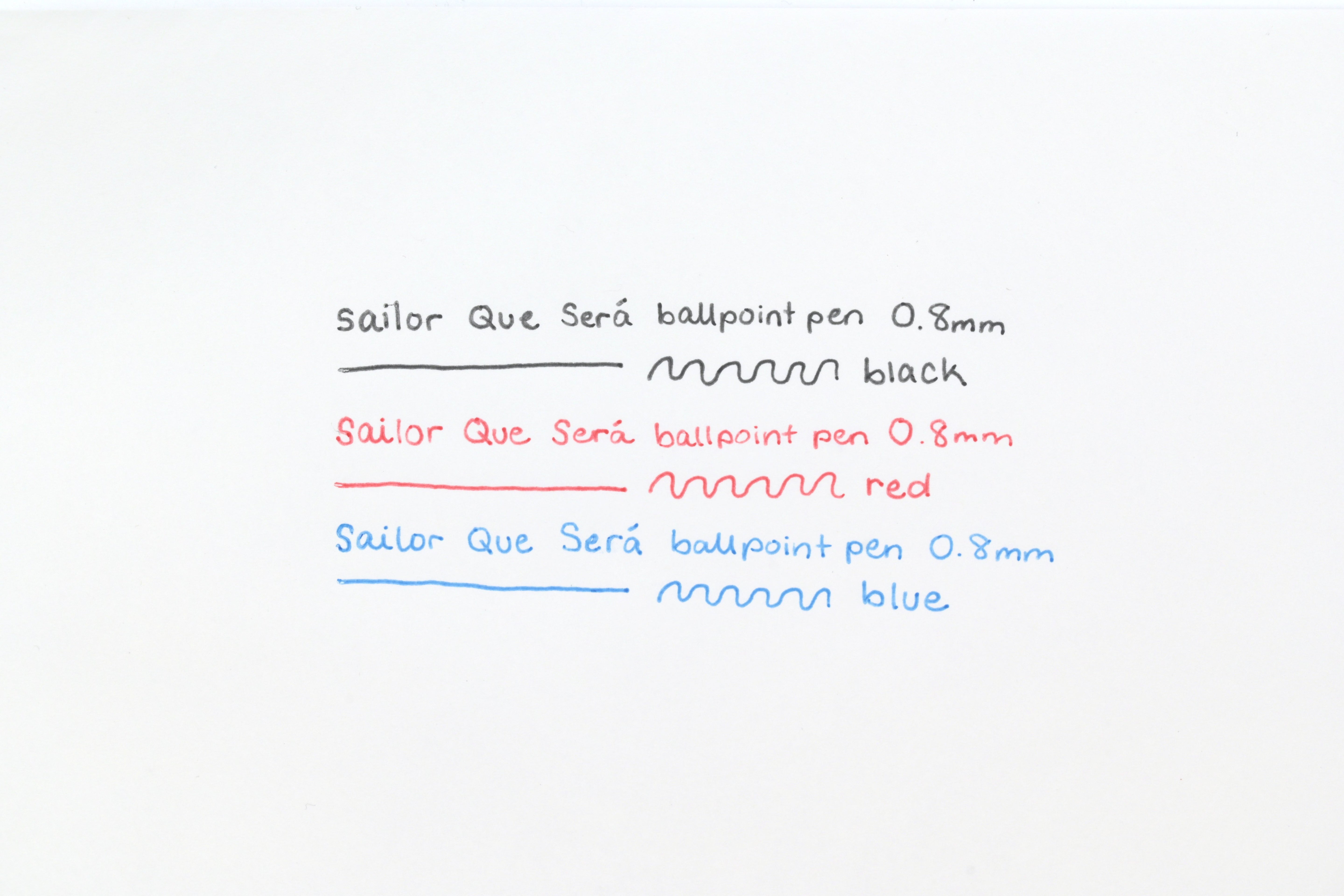 Sailor Que Será Ballpoint Pen - 0.8mm