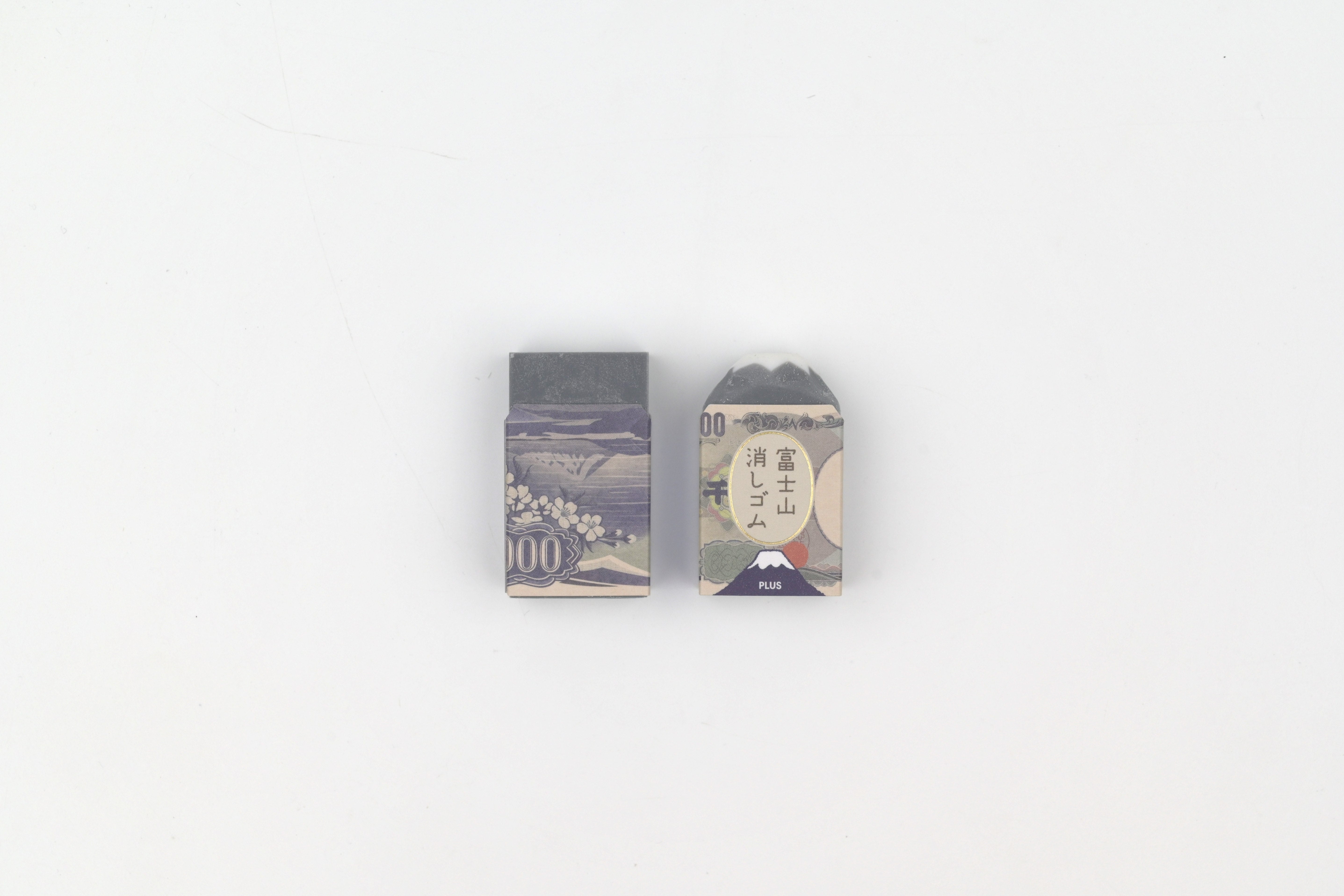 PLUS Air-in Mt. Fuji Eraser - Banknote - Limited Edition