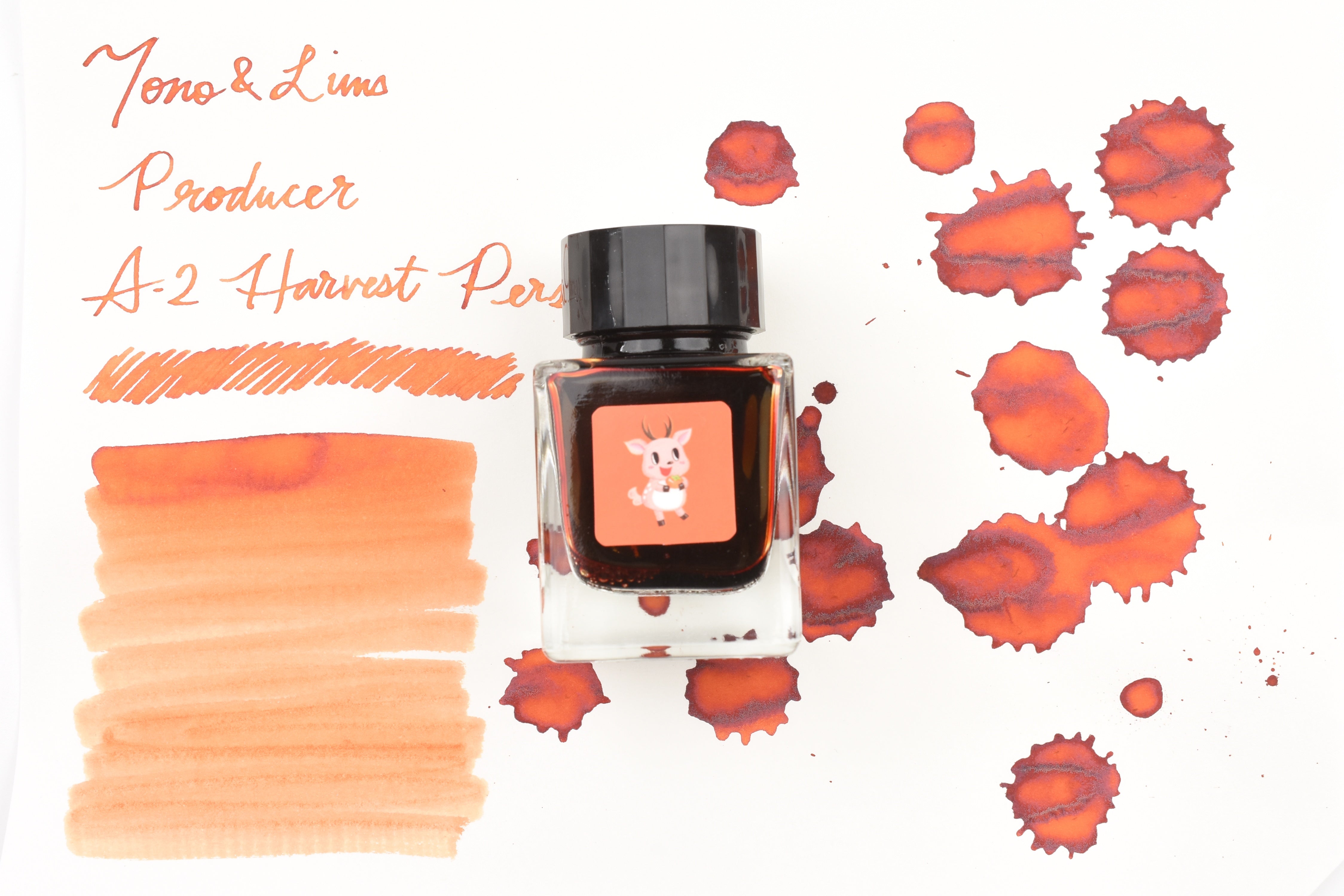 Tono & Lims Ink Bottle - Producer - A-2 Harvest Persimmon - 30ml