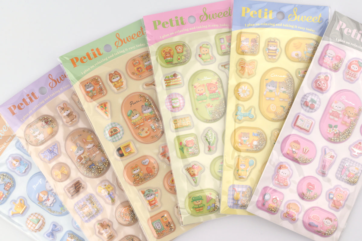 Mind Wave Capsule Sticker Sheet - Petit Sweet
