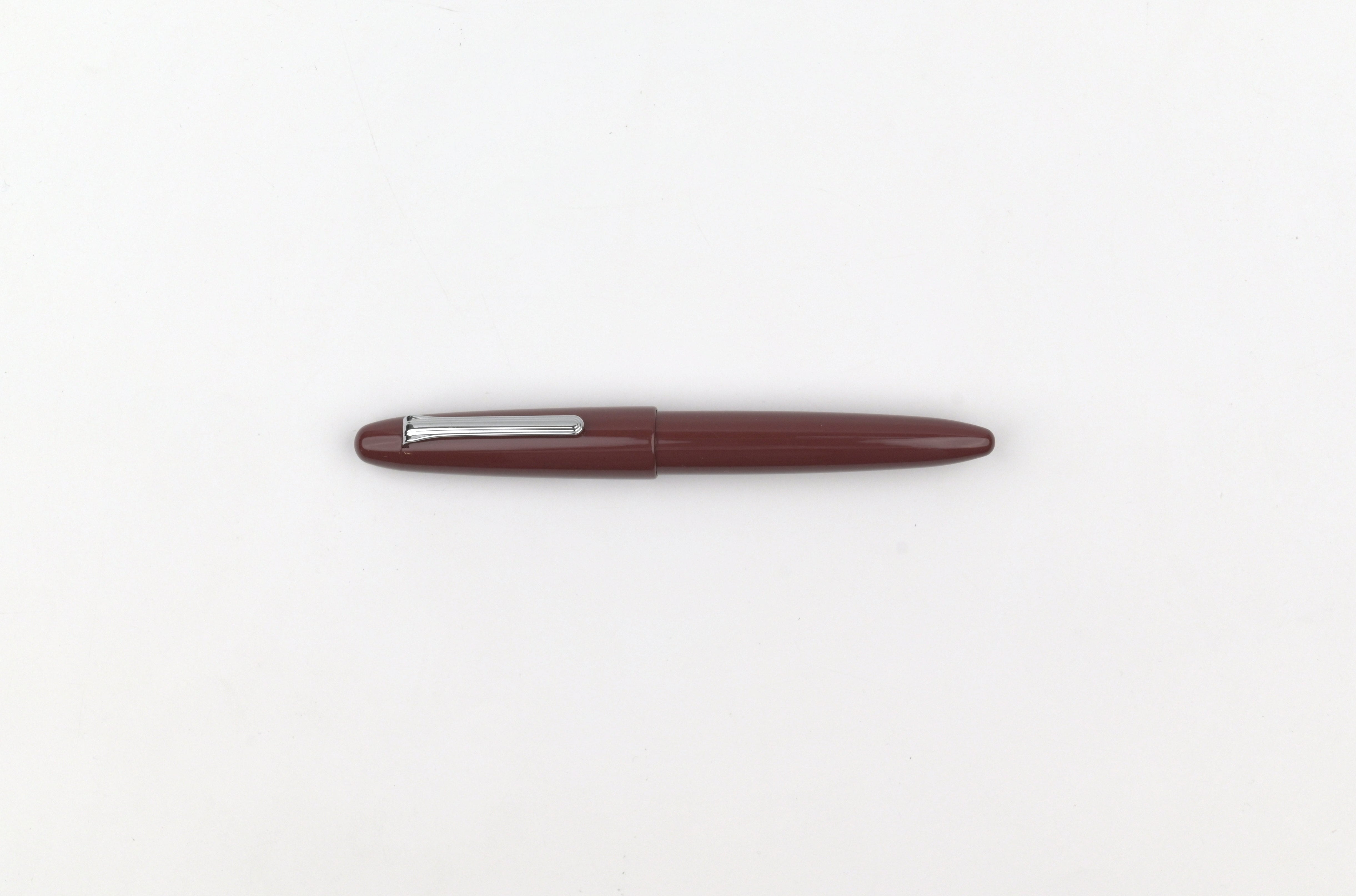 Sailor 1911 King of Pen Ebonite Fountain Pen - Color Urushi - Silver Trim - Bordeaux