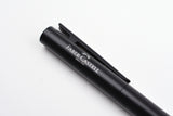 Faber-Castell - Design Neo Slim Fountain Pen - Black Matte & Matte Black Chrome