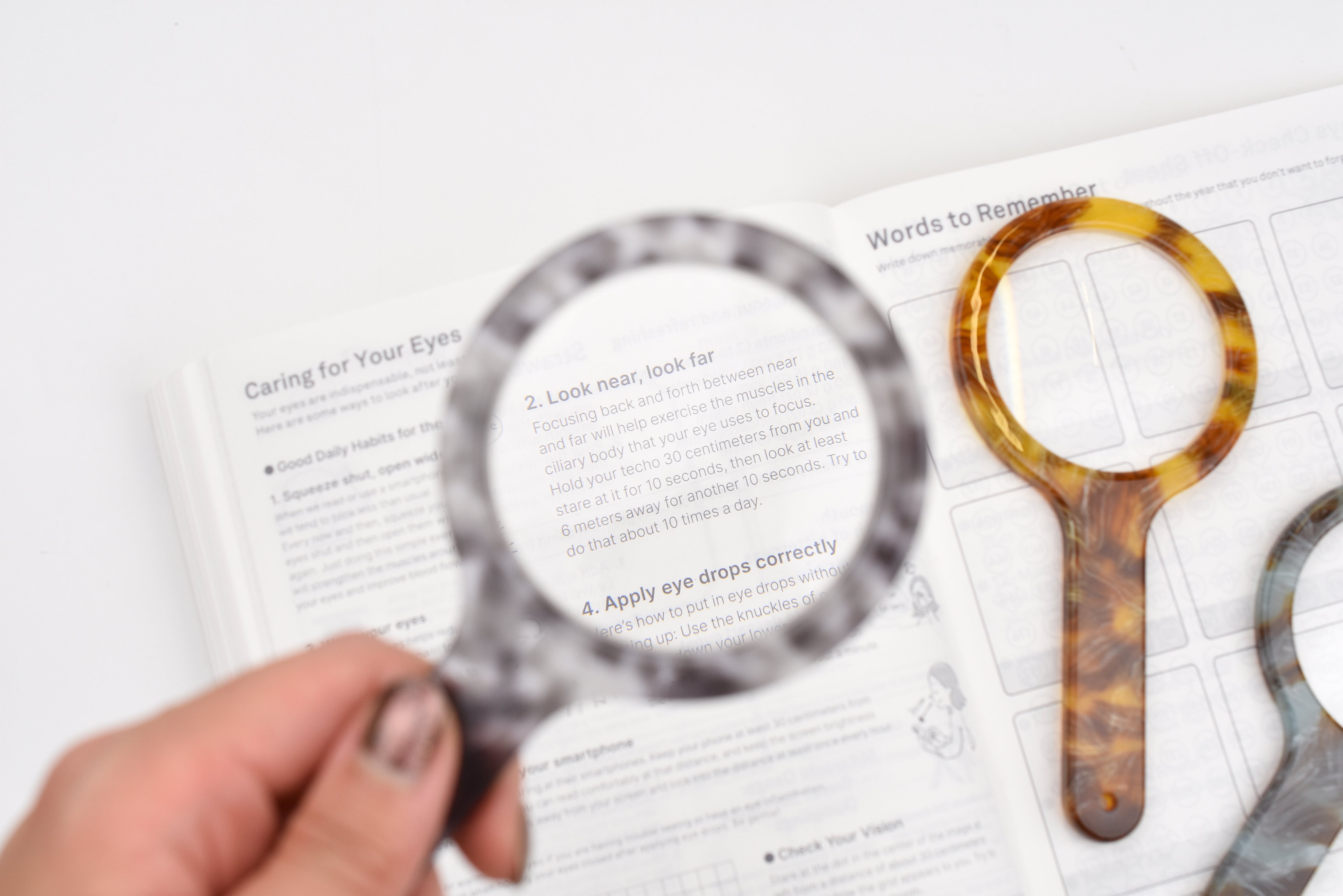 Slip-On RBL Handheld Magnifying Glass