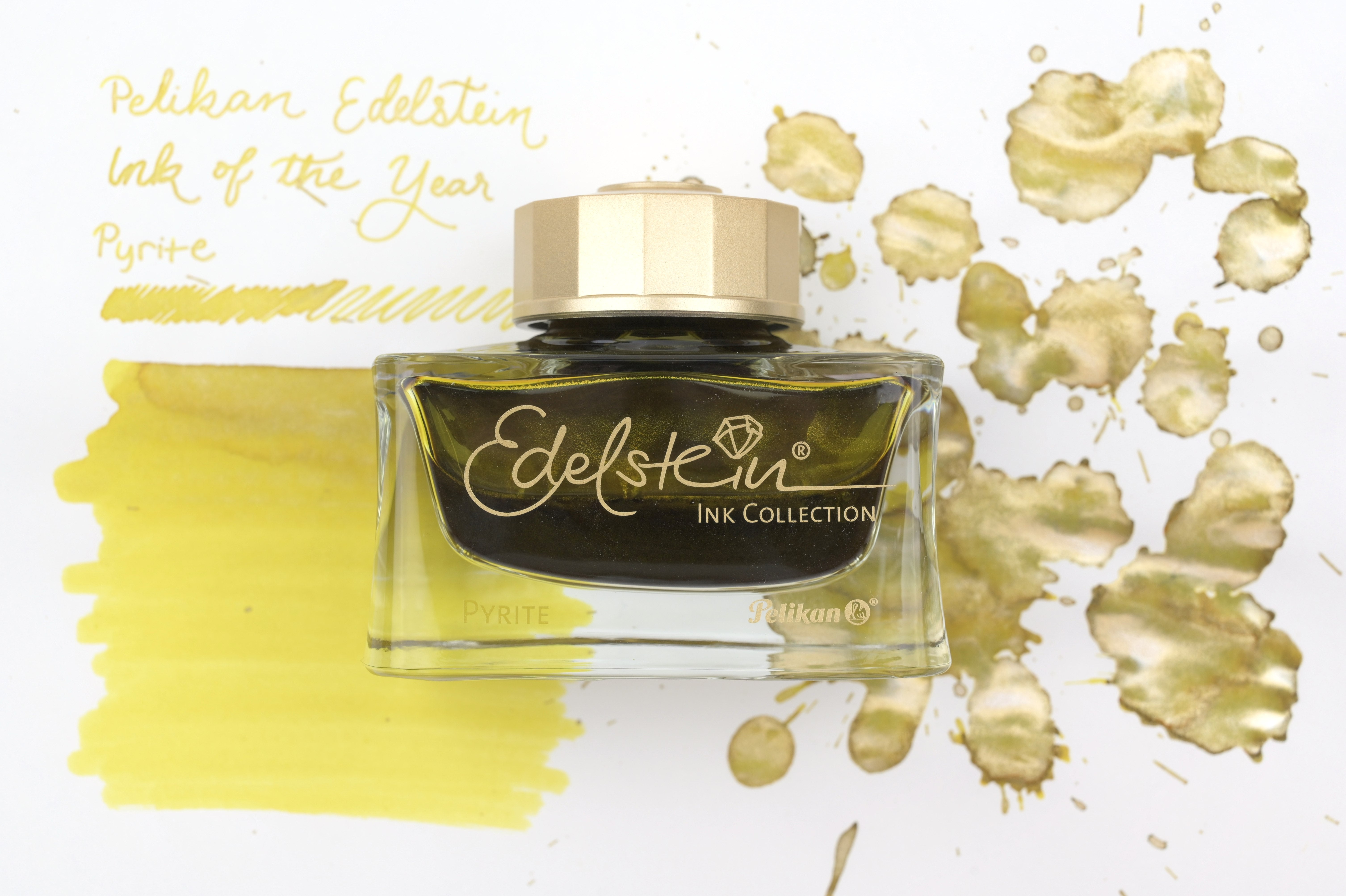 Pelikan Edelstein インク Pelikan Edelstein Ink Bottle - Pyrite - 50ml - Ink of the Year