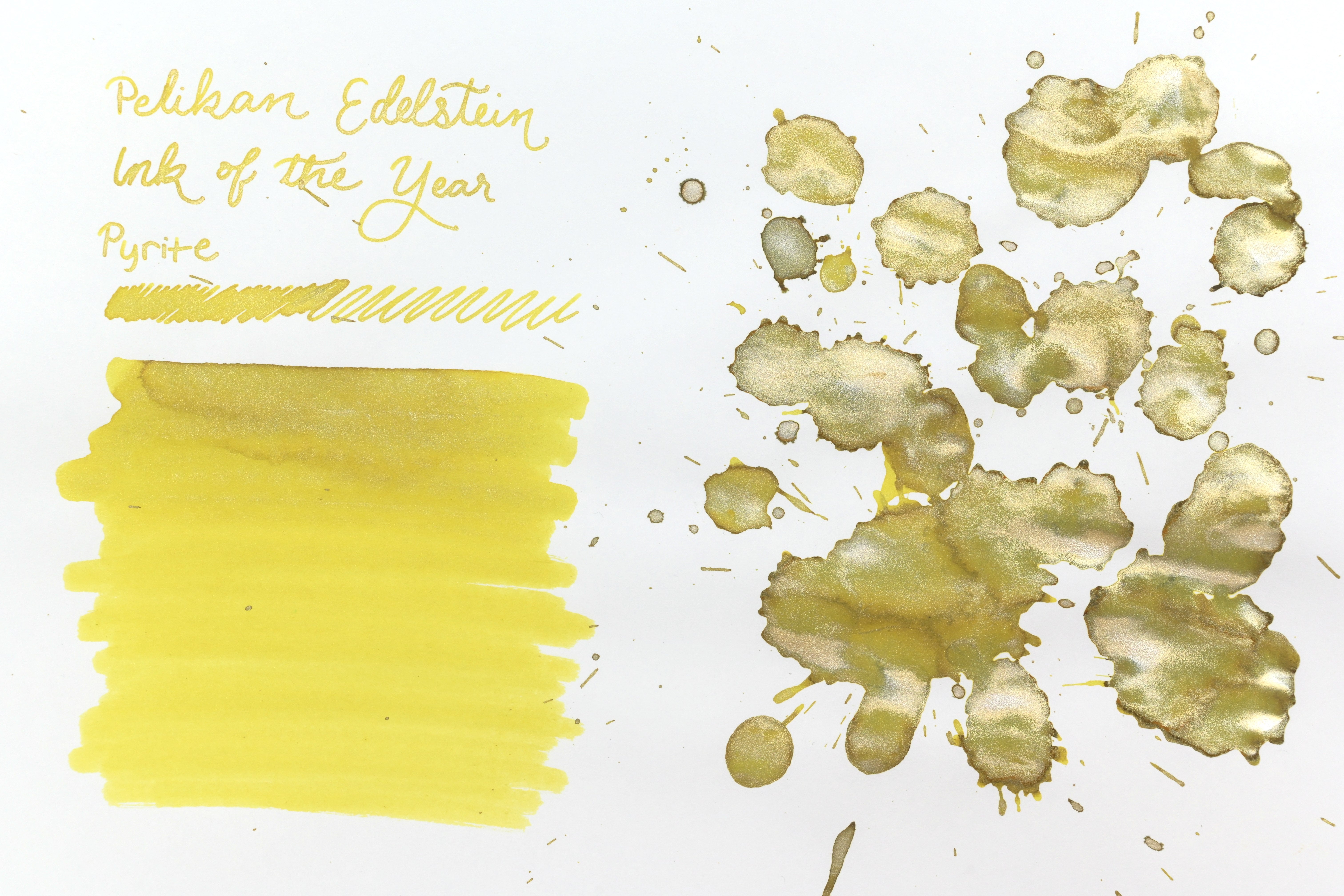 Pelikan Edelstein Ink Bottle - Pyrite - 50ml - Ink of the Year
