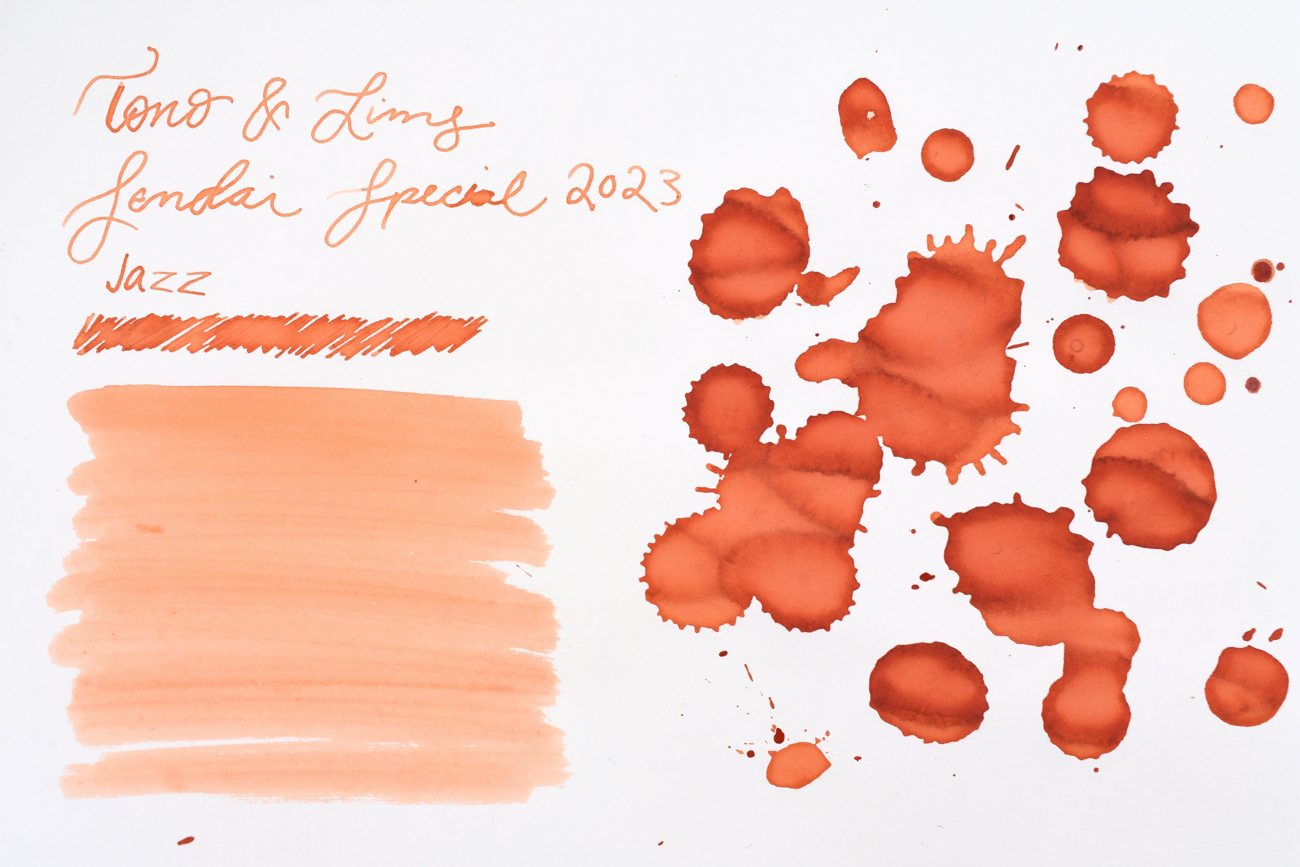 Tono & Lims Ink Bottle - Sendai Special 2023 - ジャズ (Jazz) - 30ml