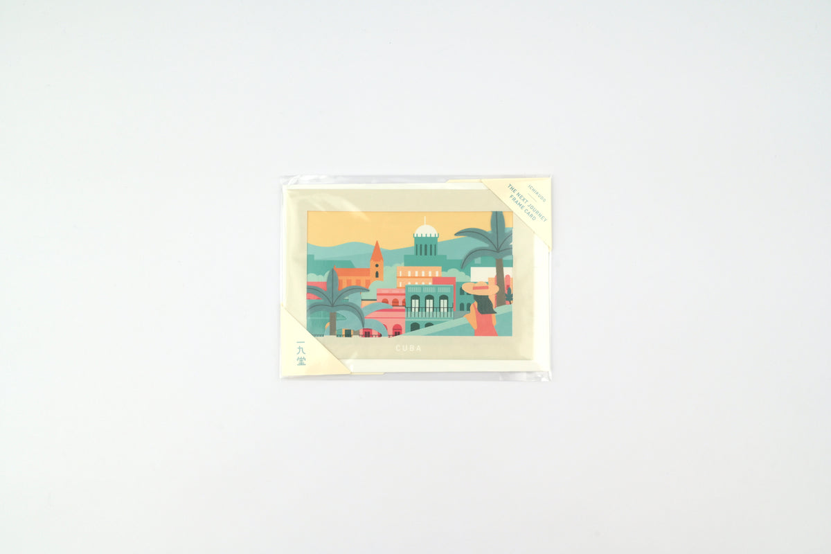 ICHIKUDO Next Journey Frame Card - Cuba