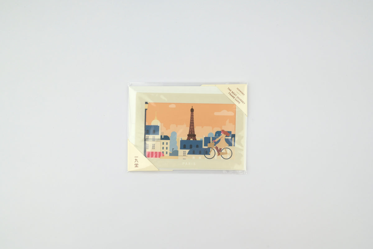 ICHIKUDO Next Journey Frame Card - Paris