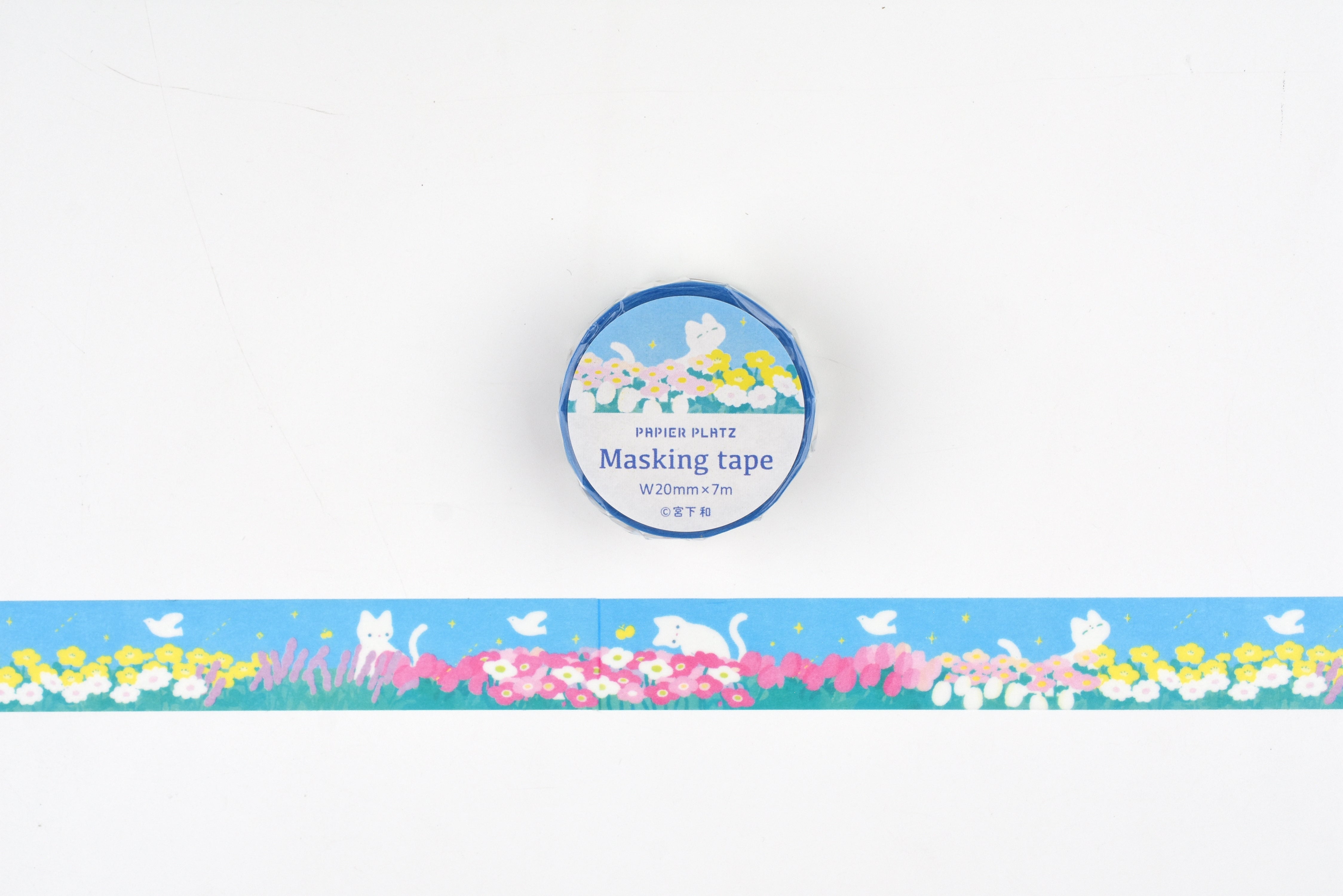 Papier Platz x Miyashita Nodoka Masking Tape - Nekoneko Weather