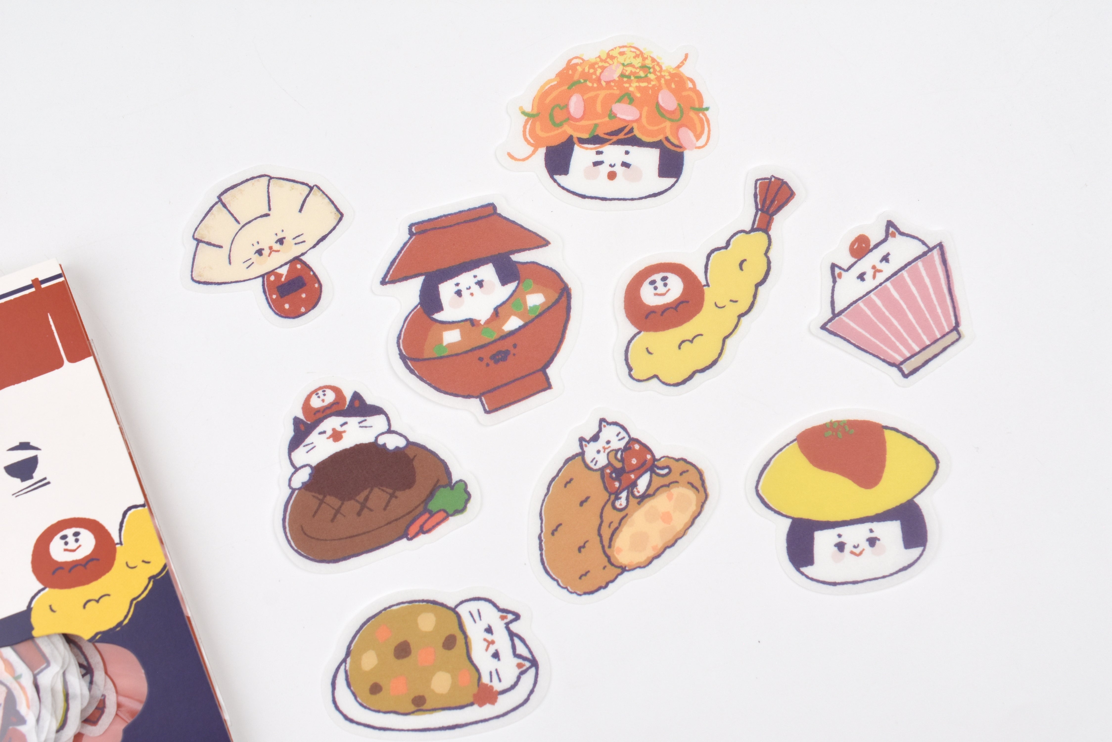 Papier Platz x marucoro chan Flake Stickers - Marucoro Diner