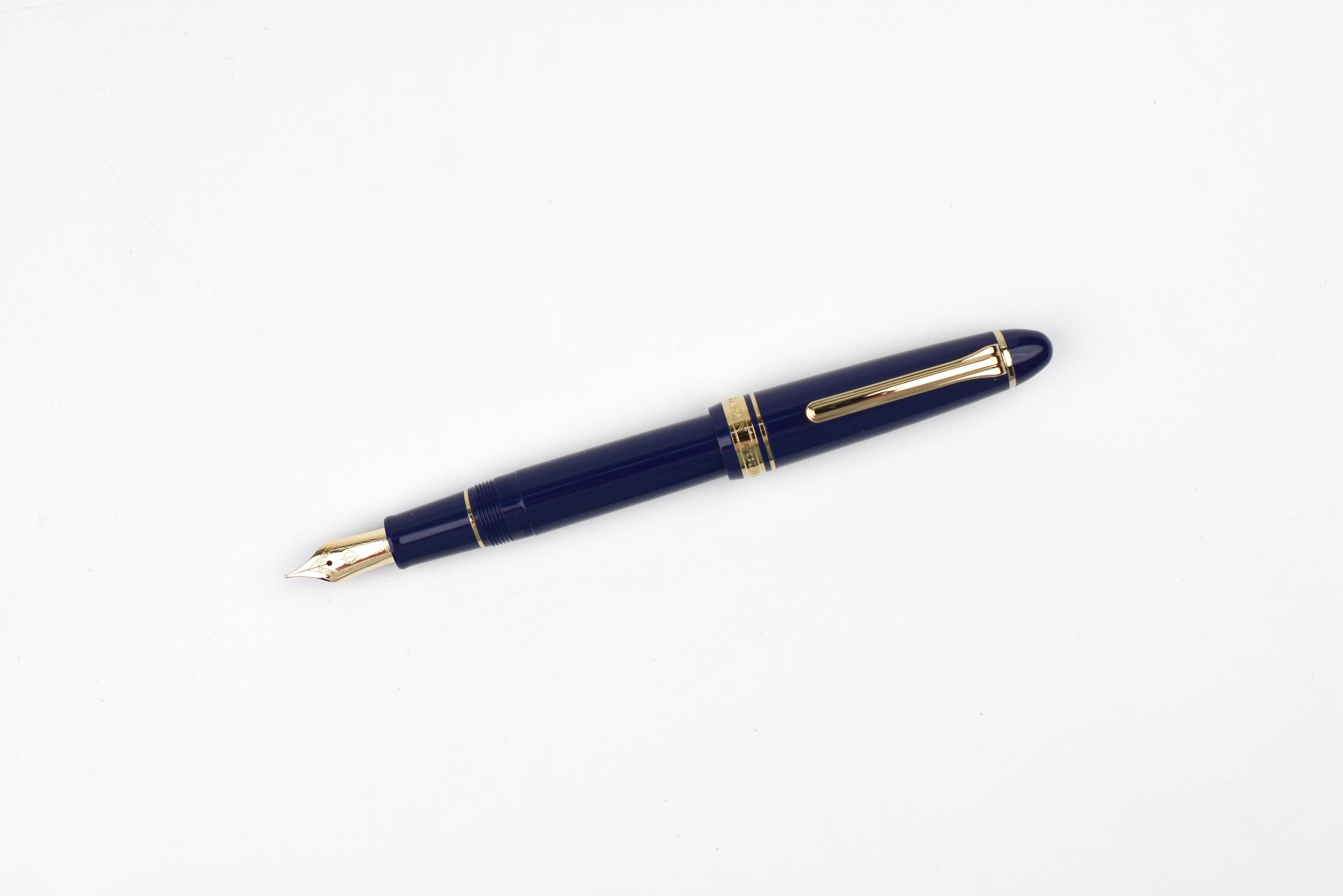 Sailor 1911 Large Fountain Pen - 14K Gold Trim - Blue