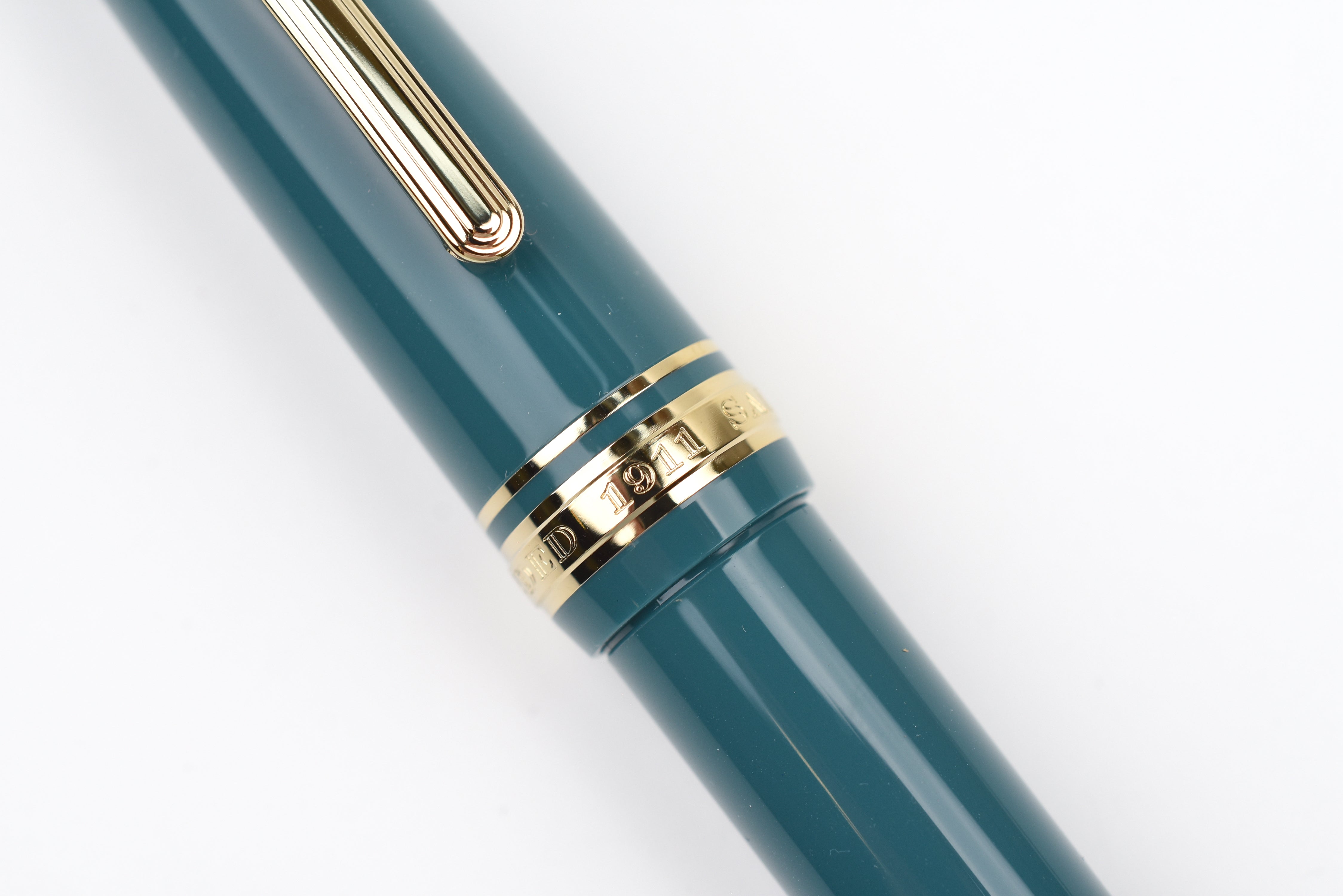 Sailor 1911 Large Fountain Pen - 14K Gold Trim - Green – Yoseka
