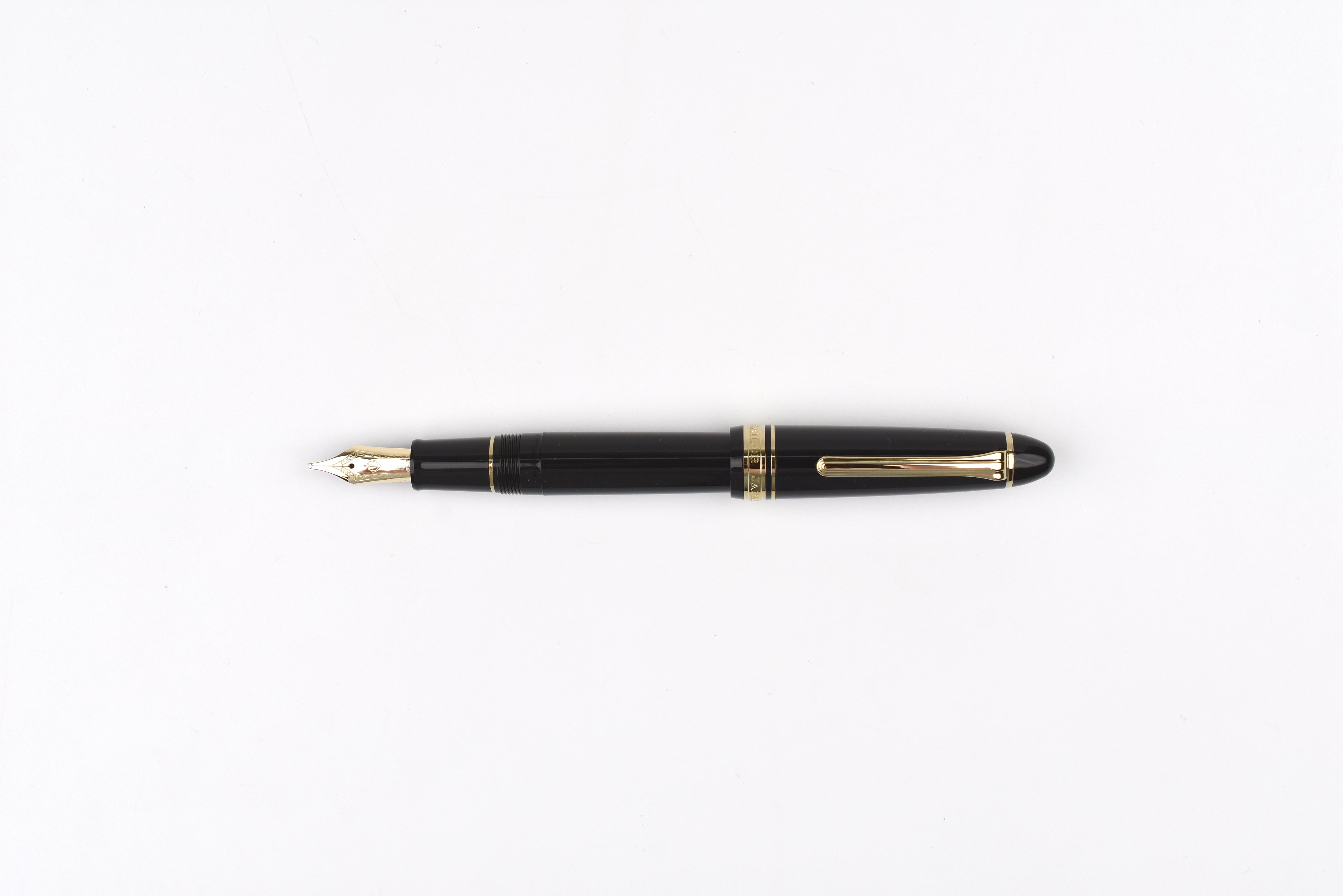 SAILOR セーラー 万年筆 1911 14K ブラック ゴールド Sailor 1911 Large Fountain Pen - 14K Gold Trim - Black – Yoseka