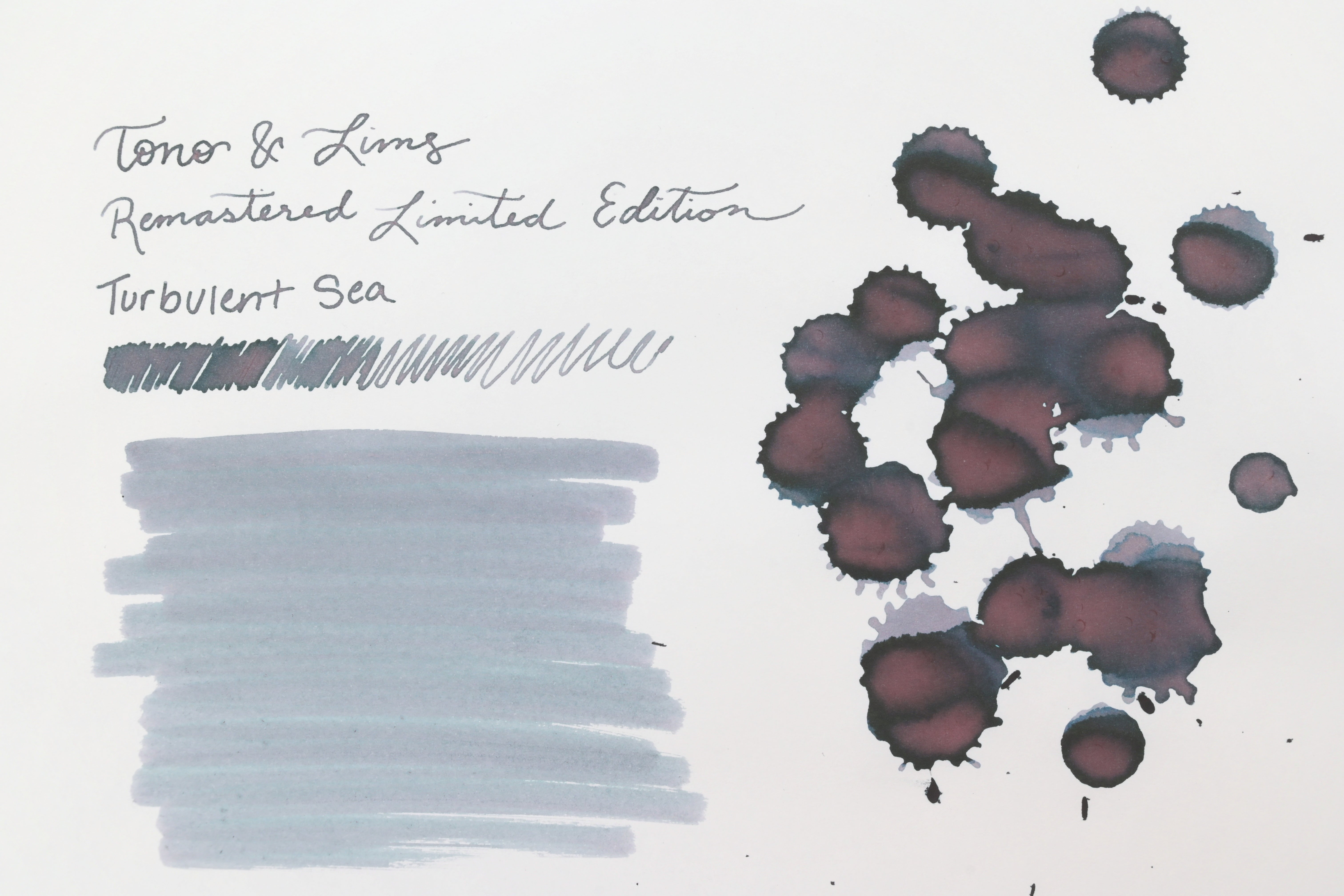 Tono & Lims Ink Bottle - Remastered Limited Edition - Turbulent