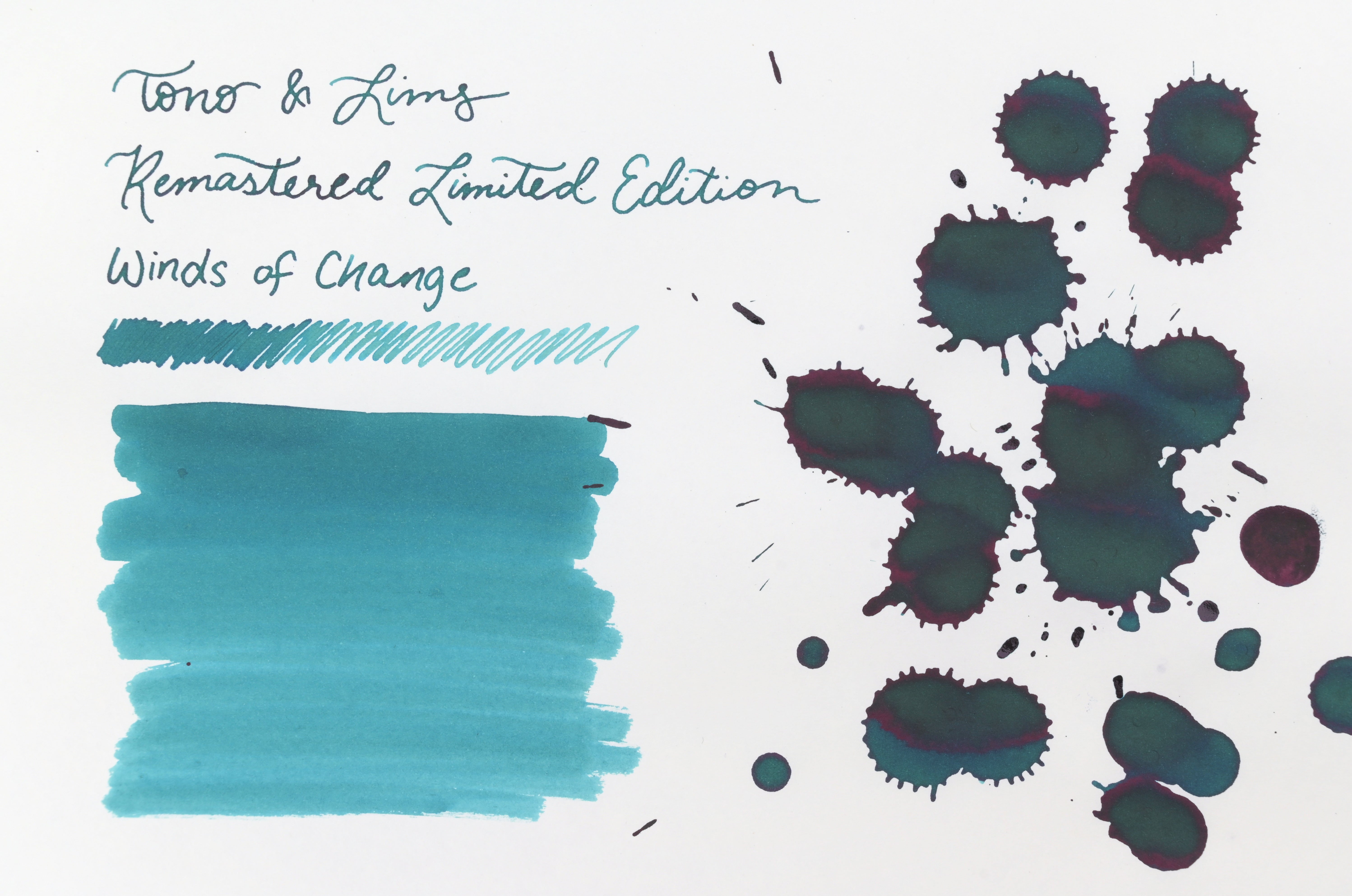 Tono & Lims Ink Bottle - Remastered Limited Edition - Winds of