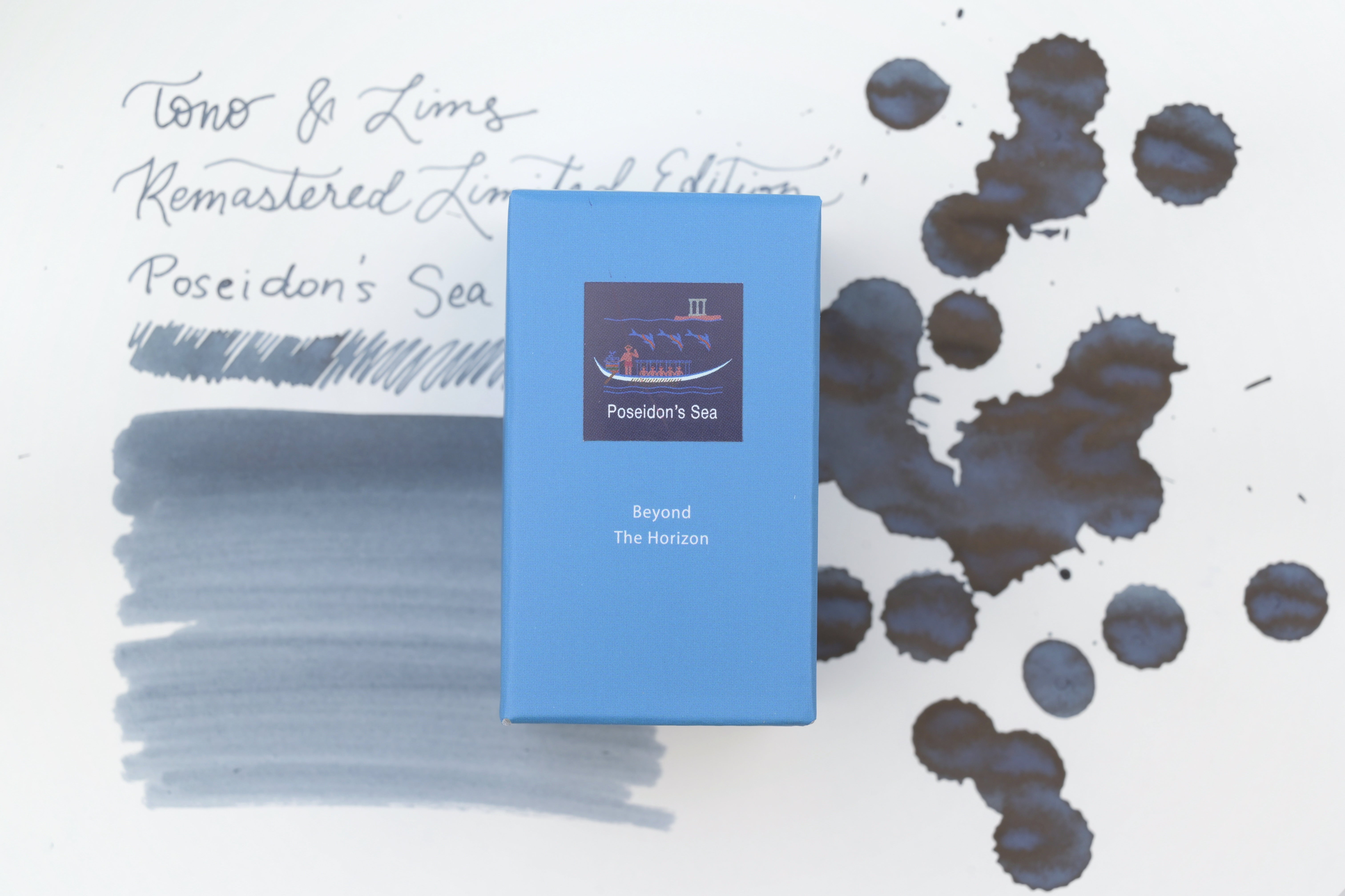 Invisible ink△ ocean Tono & Lims Ink Bottle - Remastered Limited Edition - Poseidon's
