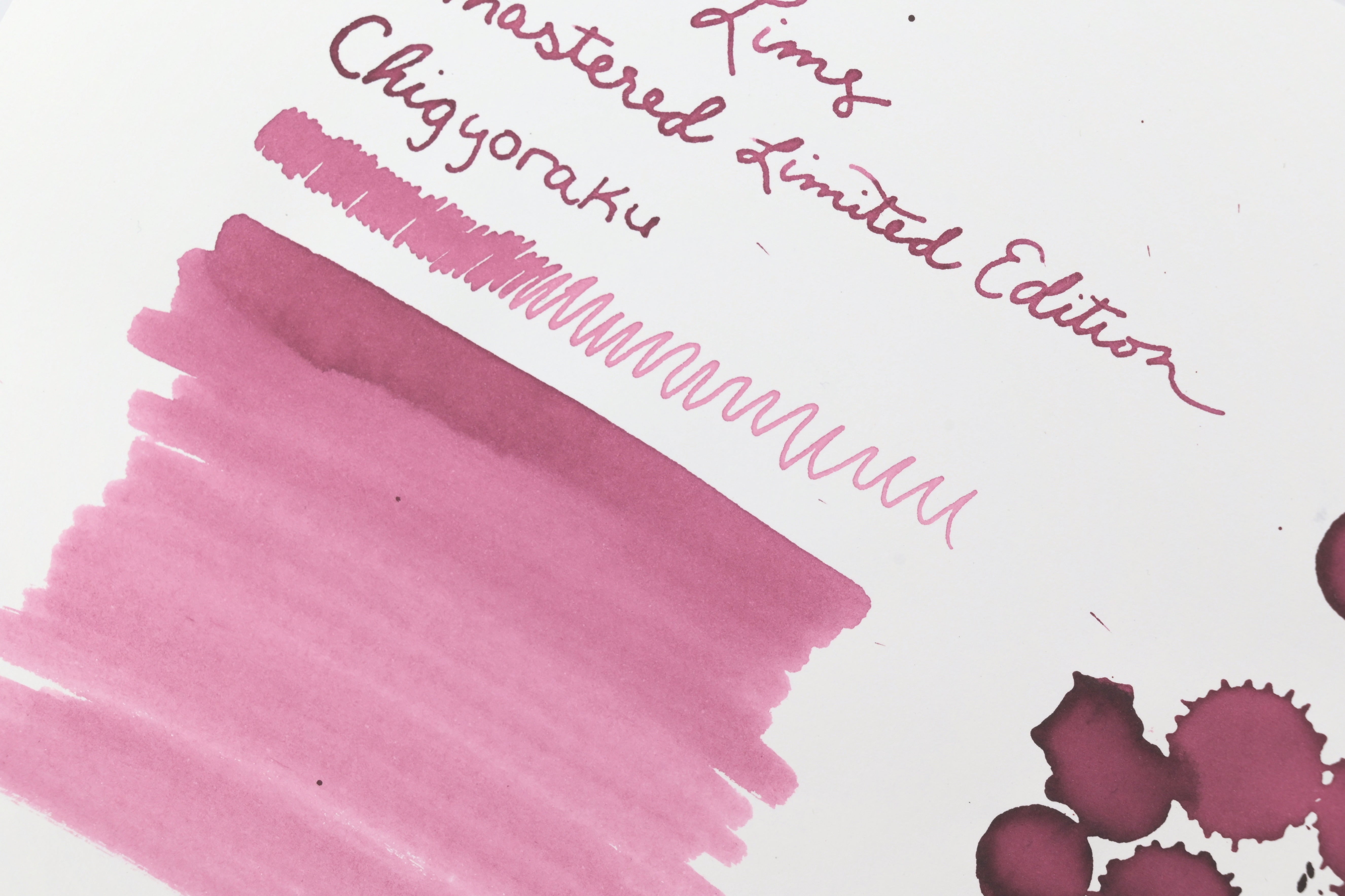 Tono & Lims Ink Bottle - Remastered Limited Edition - Chigyoraku