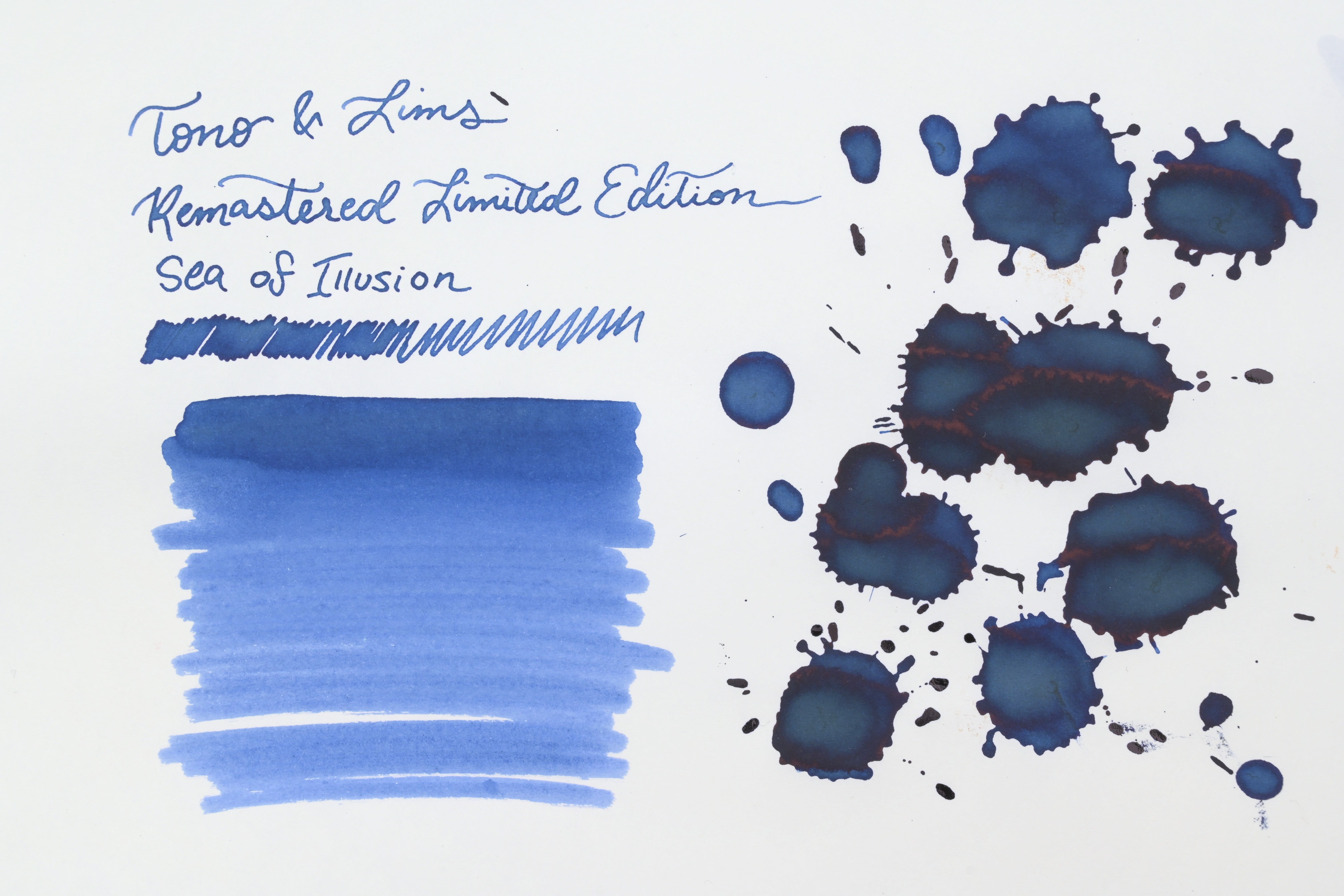 Tono & Lims Ink Bottle - Remastered Limited Edition - Sea of